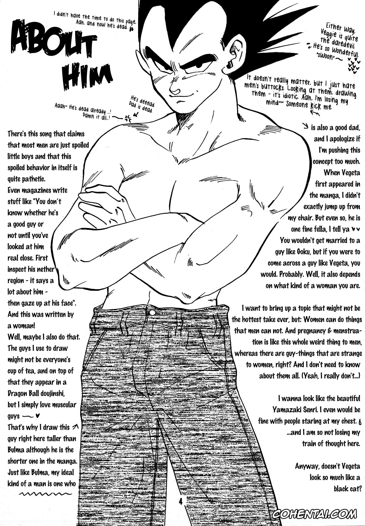 Dragon Ball porno, Dragon Ball Z porno, Bulma Briefs porno, Vegeta porno, E Flame (Dragon Ball Z), pagina 5