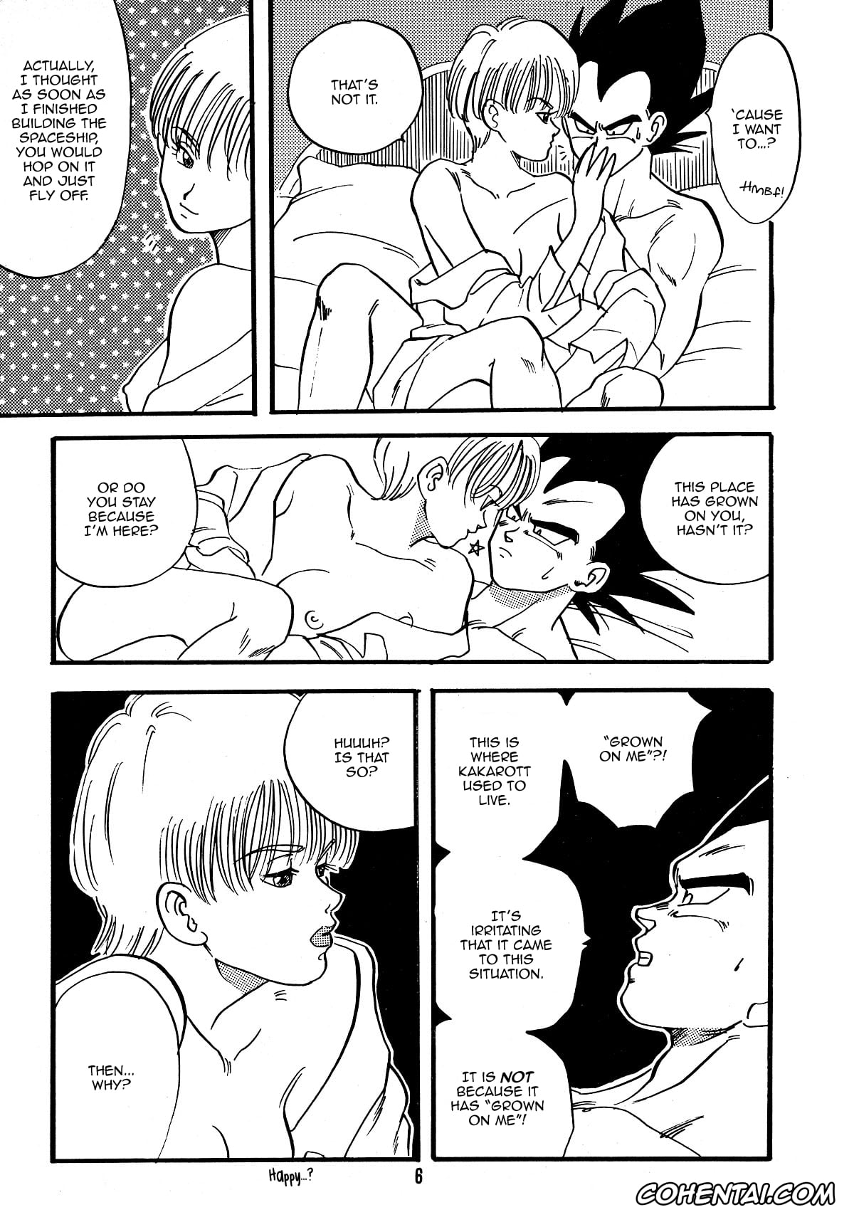 Dragon Ball xxx, Dragon Ball Z xxx, Bulma Briefs xxx, Vegeta xxx, E Flame (Dragon Ball Z), pagina 7