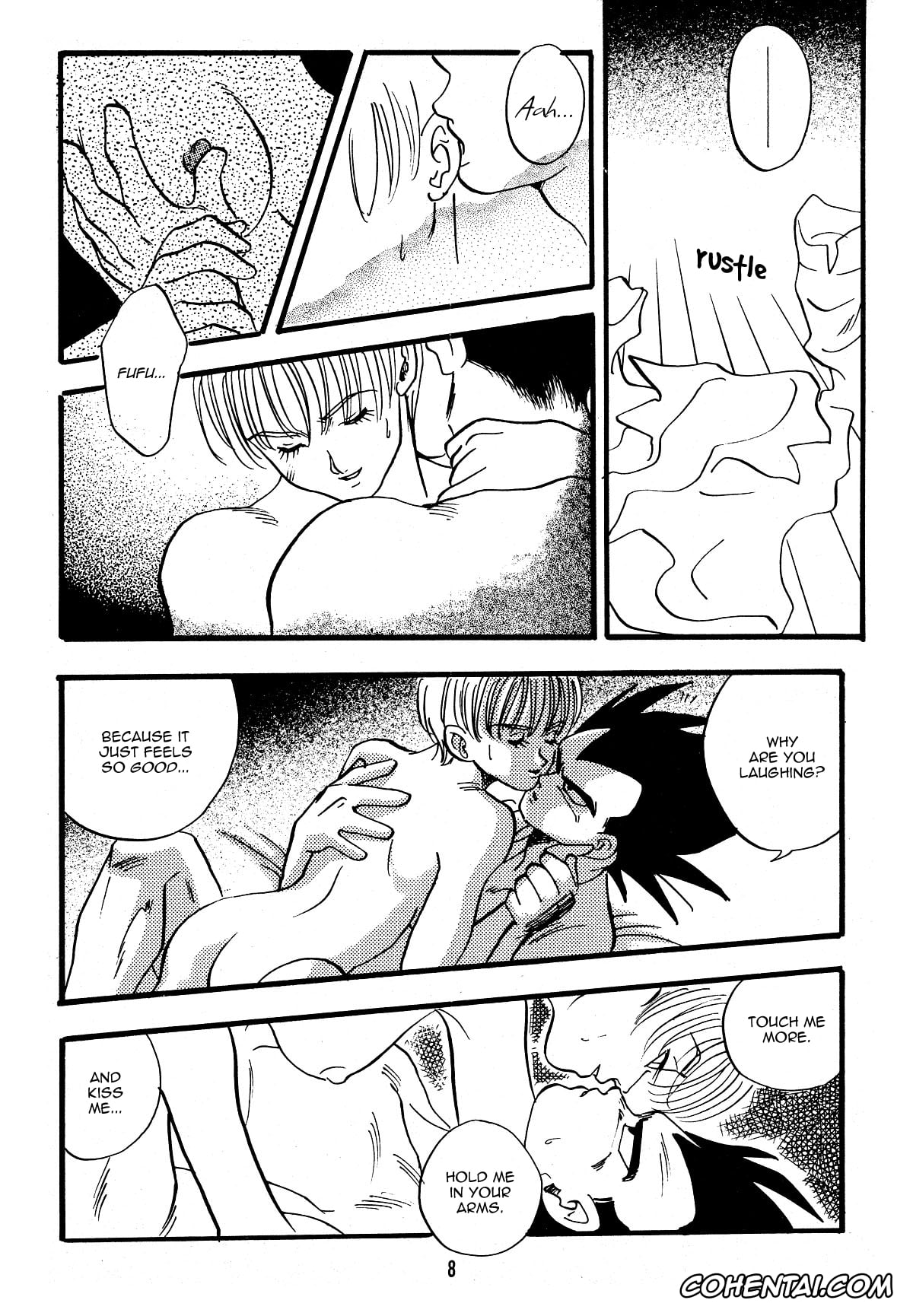 Dragon Ball hentai, Dragon Ball Z hentai, Bulma Briefs hentai, Vegeta hentai, E Flame (Dragon Ball Z), pagina 9