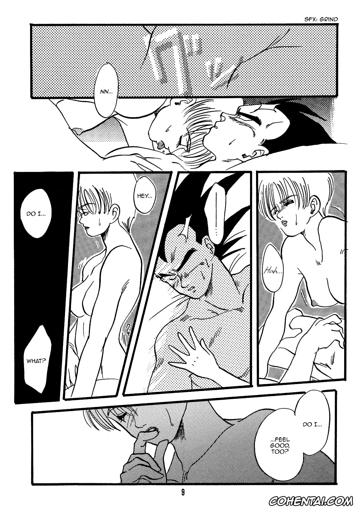 Dragon Ball xxx, Dragon Ball Z xxx, Bulma Briefs xxx, Vegeta xxx, E Flame (Dragon Ball Z), pagina 10