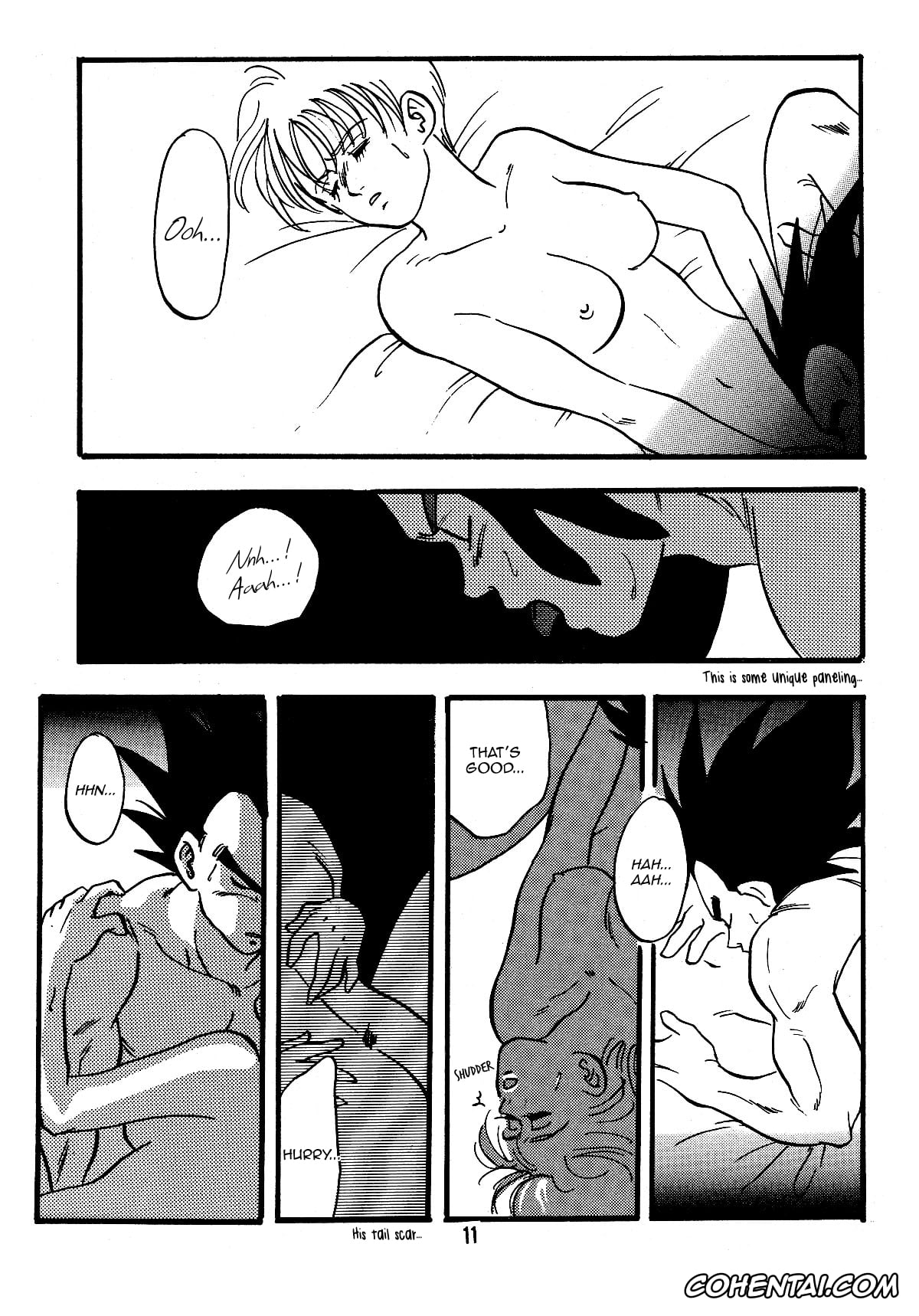 Dragon Ball hentai, Dragon Ball Z hentai, Bulma Briefs hentai, Vegeta hentai, E Flame (Dragon Ball Z), pagina 12
