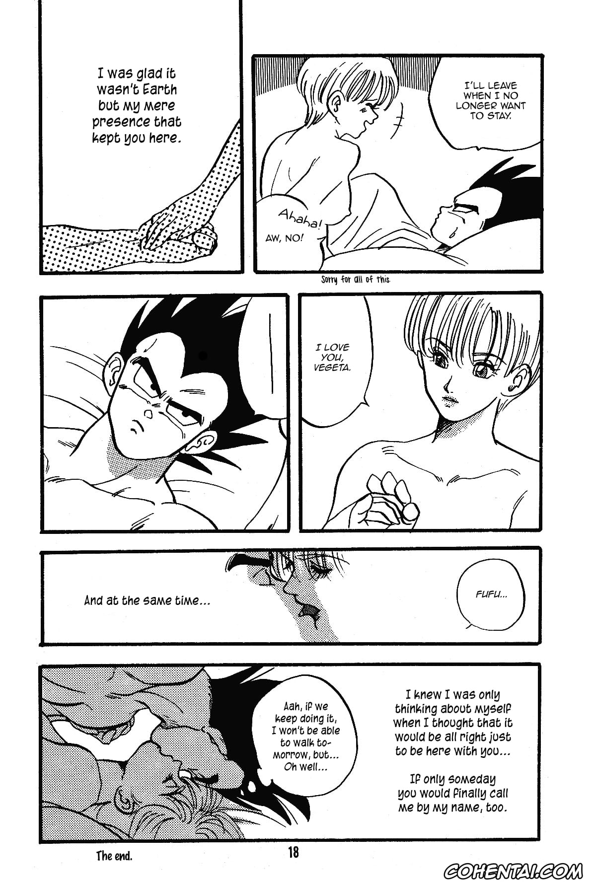 Dragon Ball xxx, Dragon Ball Z xxx, Bulma Briefs xxx, Vegeta xxx, E Flame (Dragon Ball Z), pagina 19
