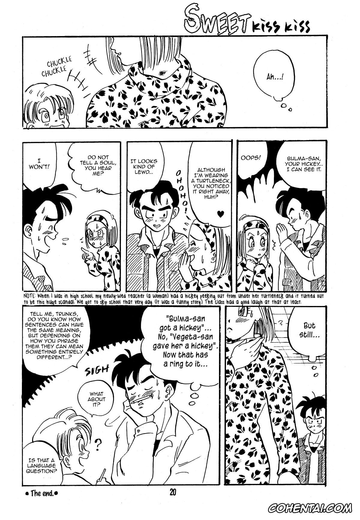 Dragon Ball hentai, Dragon Ball Z hentai, Bulma Briefs hentai, Vegeta hentai, E Flame (Dragon Ball Z), pagina 21