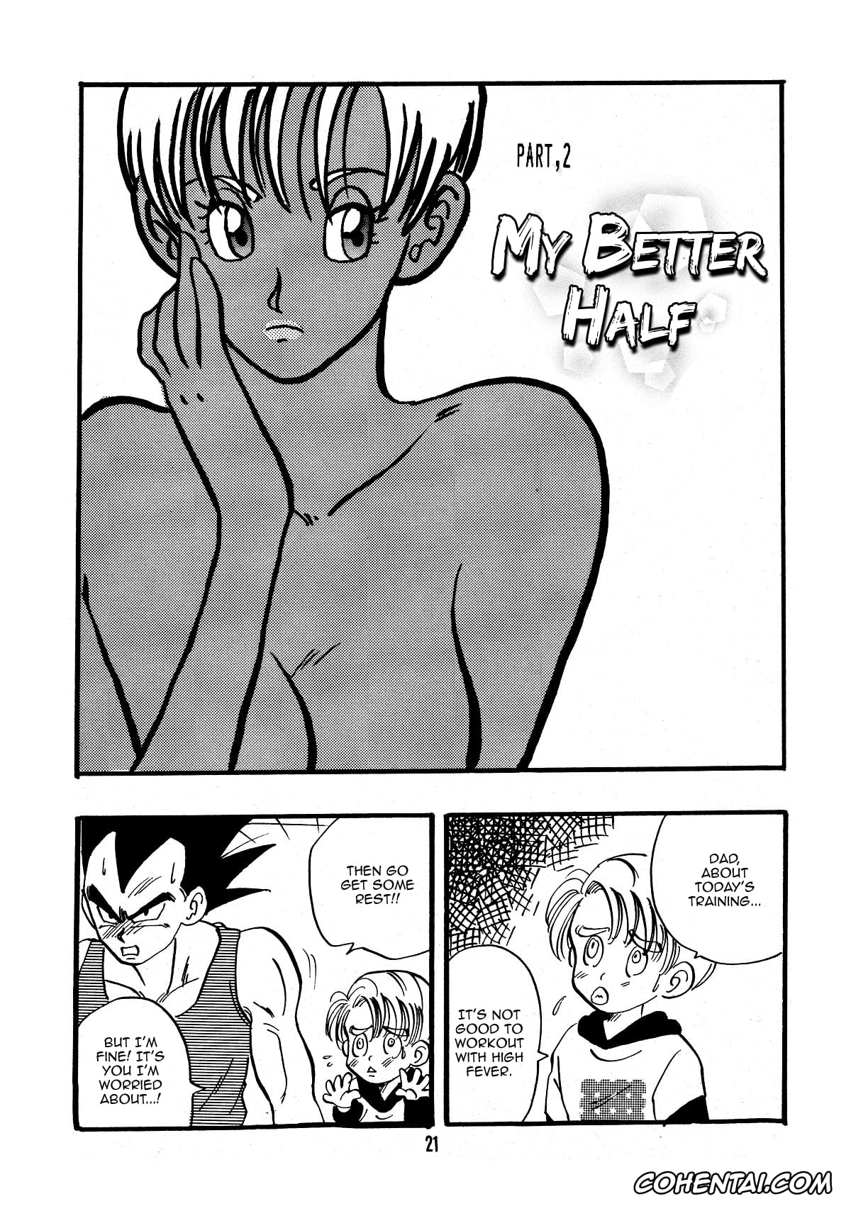 Dragon Ball xxx, Dragon Ball Z xxx, Bulma Briefs xxx, Vegeta xxx, E Flame (Dragon Ball Z), pagina 22
