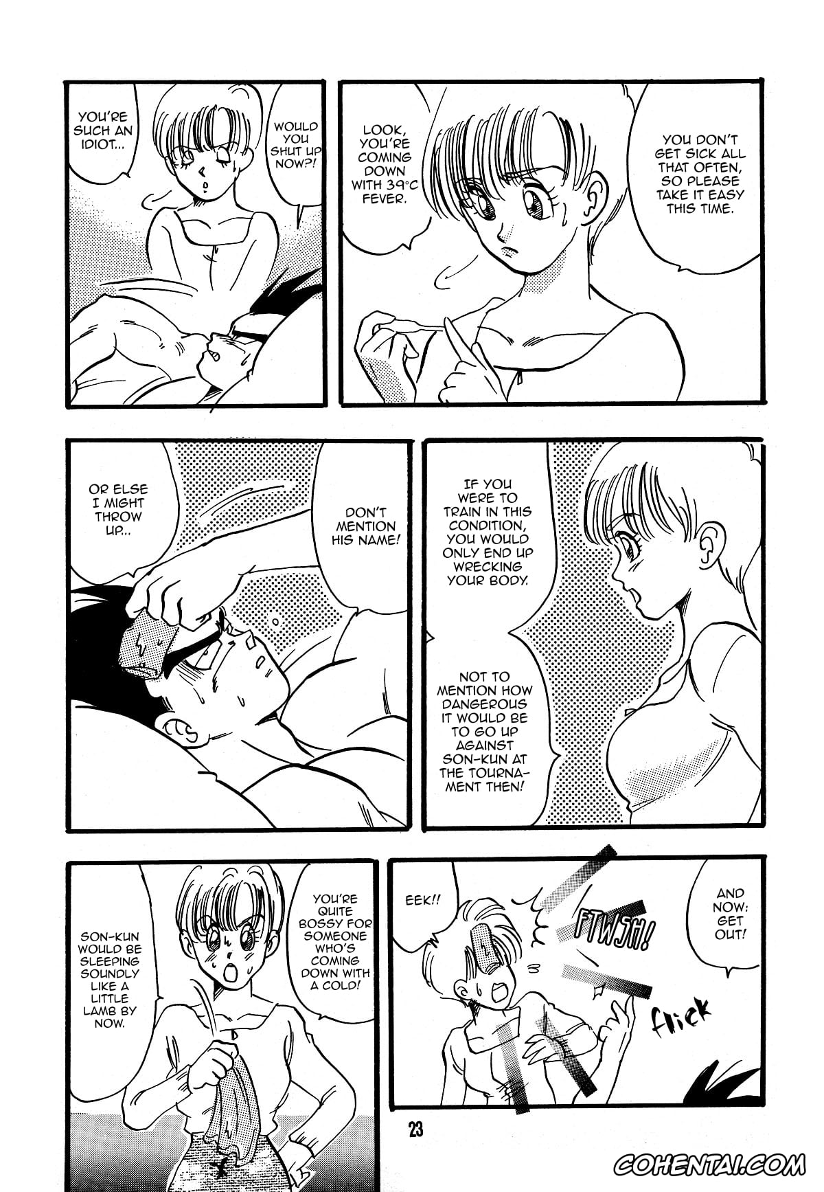 Dragon Ball hentai, Dragon Ball Z hentai, Bulma Briefs hentai, Vegeta hentai, E Flame (Dragon Ball Z), pagina 24