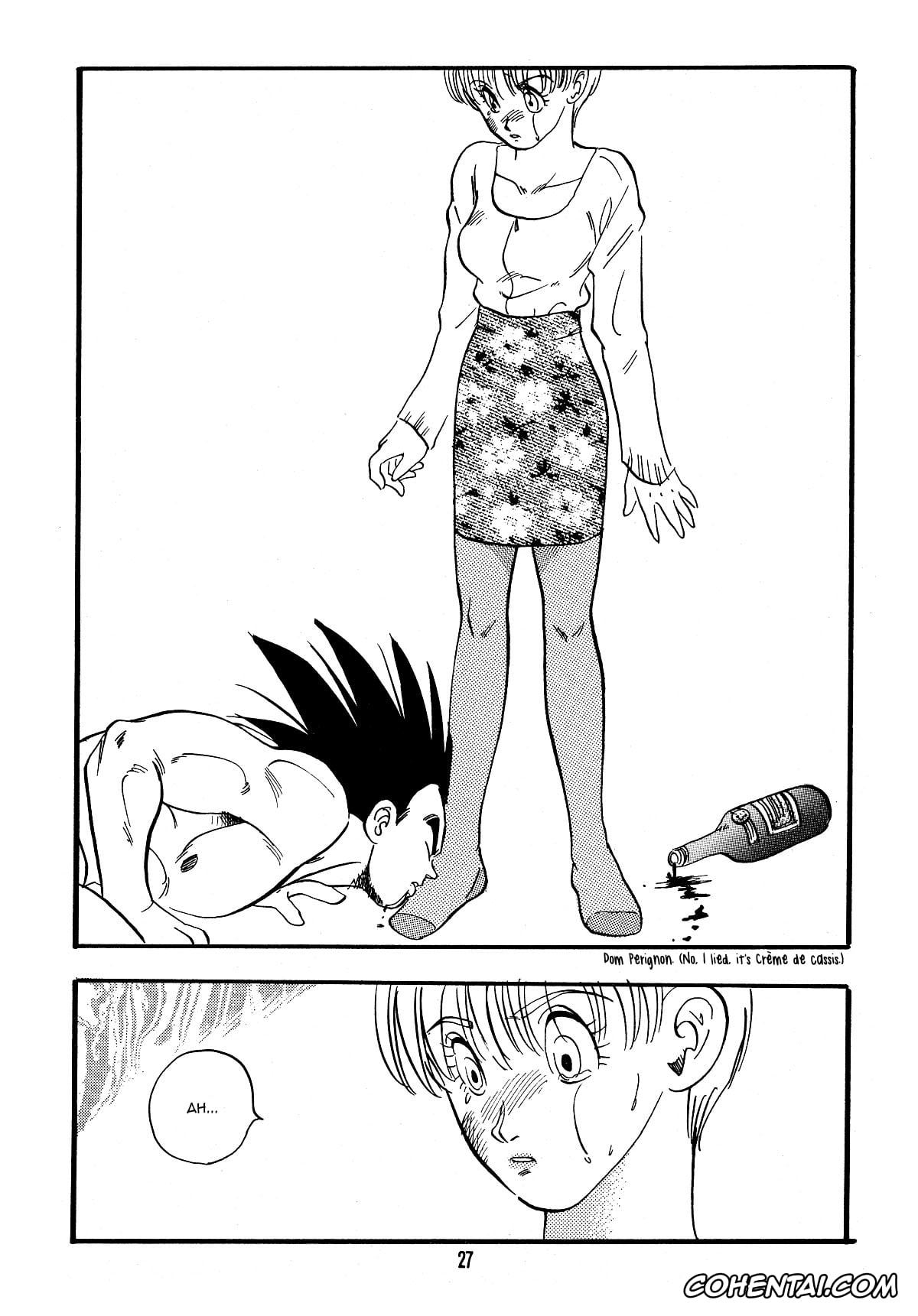 Dragon Ball xxx, Dragon Ball Z xxx, Bulma Briefs xxx, Vegeta xxx, E Flame (Dragon Ball Z), pagina 28
