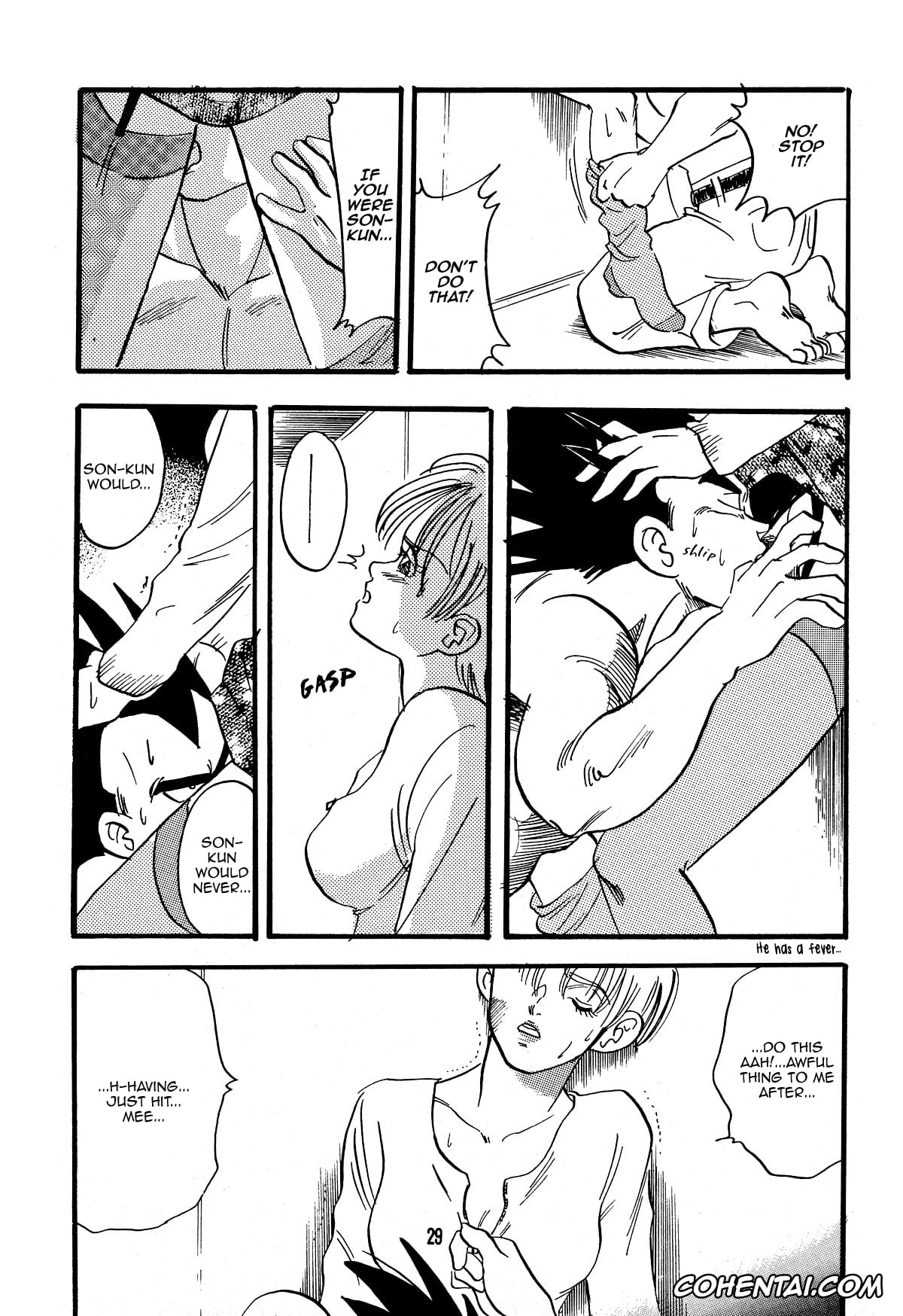 Dragon Ball hentai, Dragon Ball Z hentai, Bulma Briefs hentai, Vegeta hentai, E Flame (Dragon Ball Z), pagina 30
