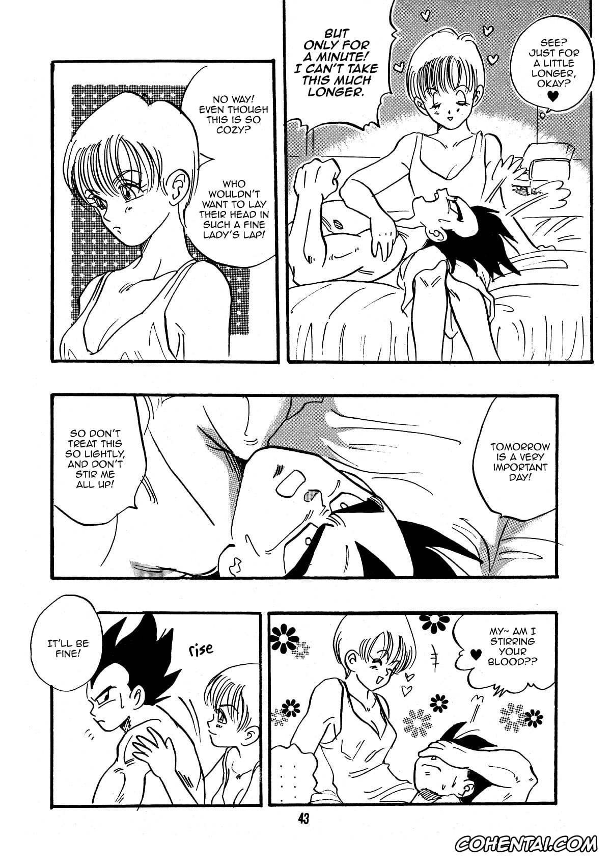Dragon Ball porno, Dragon Ball Z porno, Bulma Briefs porno, Vegeta porno, E Flame (Dragon Ball Z), pagina 44