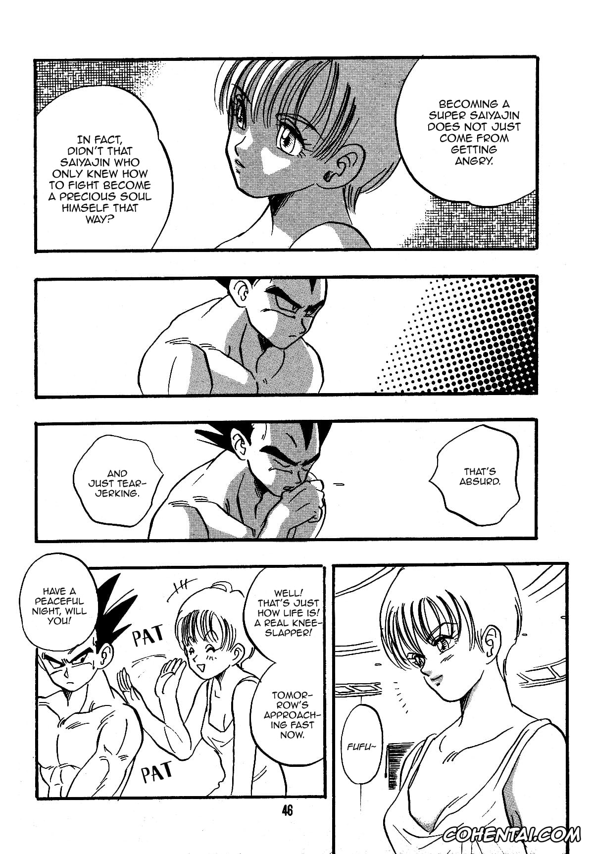 Dragon Ball porno, Dragon Ball Z porno, Bulma Briefs porno, Vegeta porno, E Flame (Dragon Ball Z), pagina 47