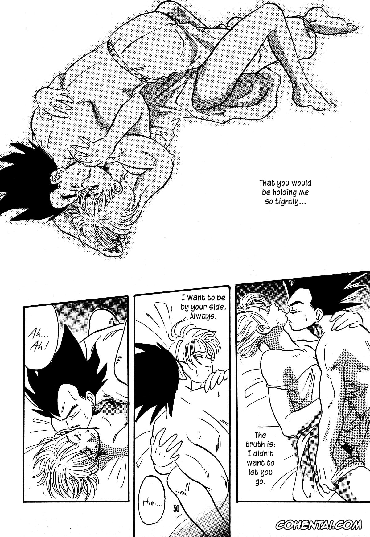 Dragon Ball hentai, Dragon Ball Z hentai, Bulma Briefs hentai, Vegeta hentai, E Flame (Dragon Ball Z), pagina 51