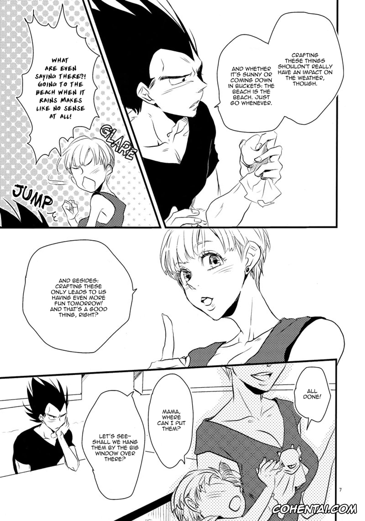 Dragon Ball xxx, Dragon Ball Z xxx, Bulma Briefs xxx, Vegeta xxx, Let’s hope for a sunny day. (Dragon Ball Z), pagina 7