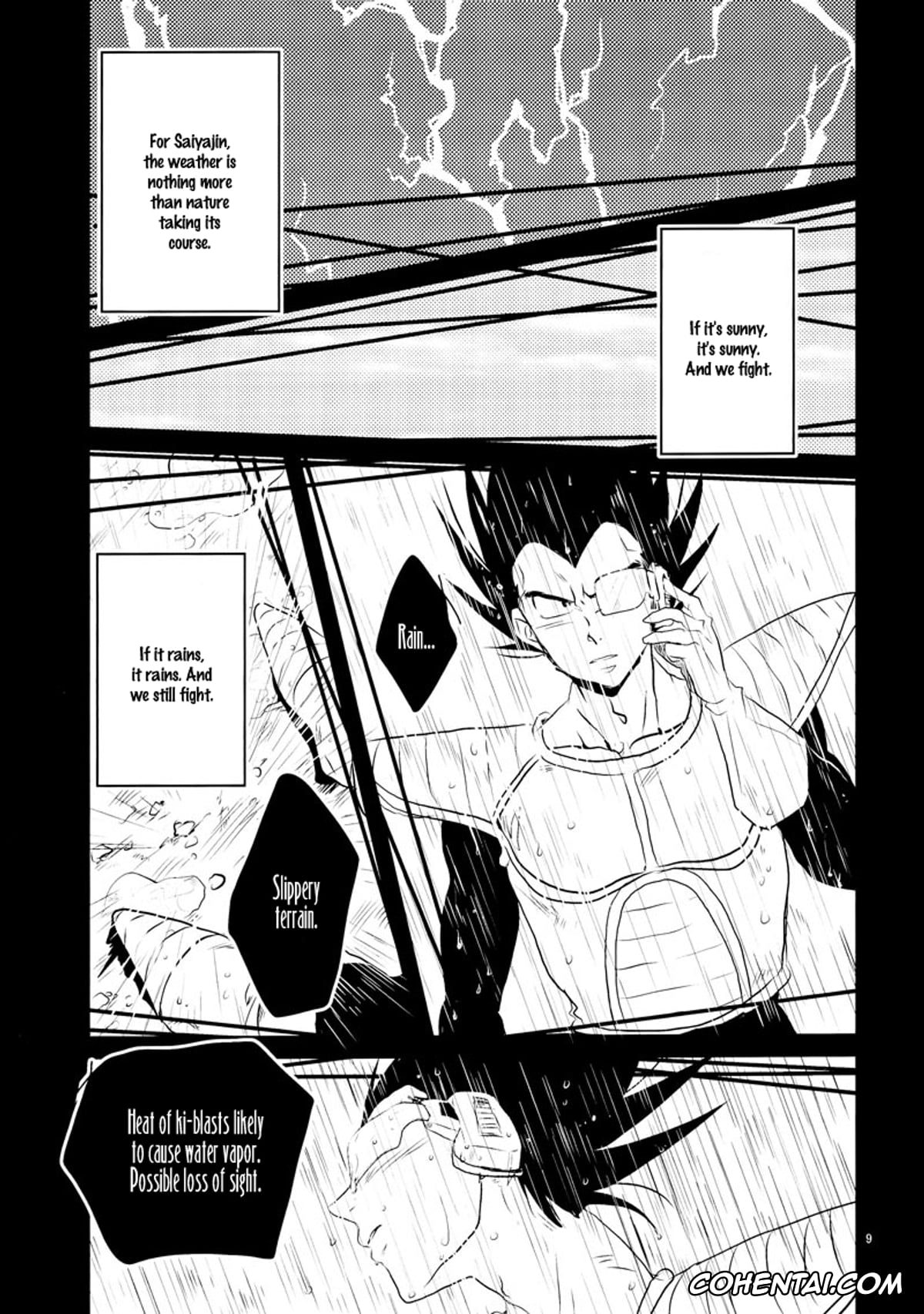 Dragon Ball hentai, Dragon Ball Z hentai, Bulma Briefs hentai, Vegeta hentai, Let’s hope for a sunny day. (Dragon Ball Z), pagina 9