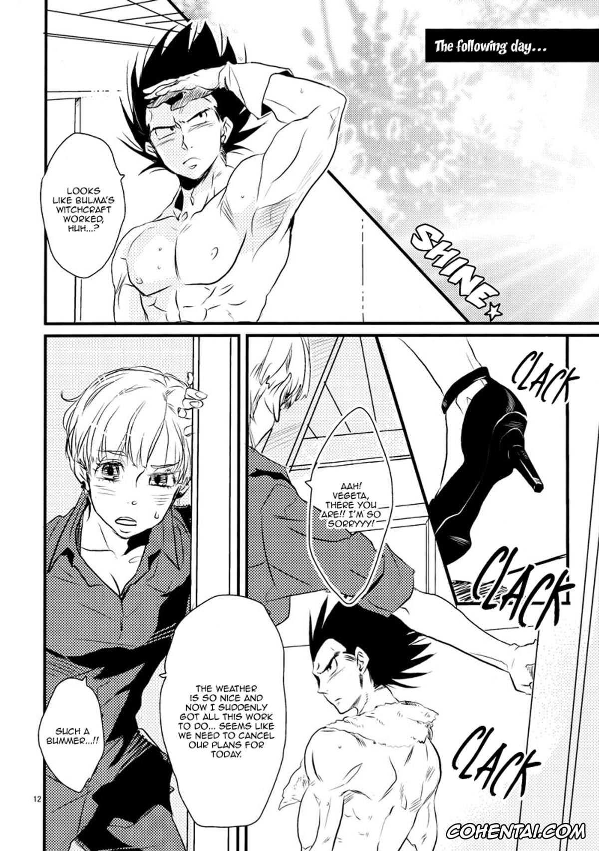 Dragon Ball hentai, Dragon Ball Z hentai, Bulma Briefs hentai, Vegeta hentai, Let’s hope for a sunny day. (Dragon Ball Z), pagina 12