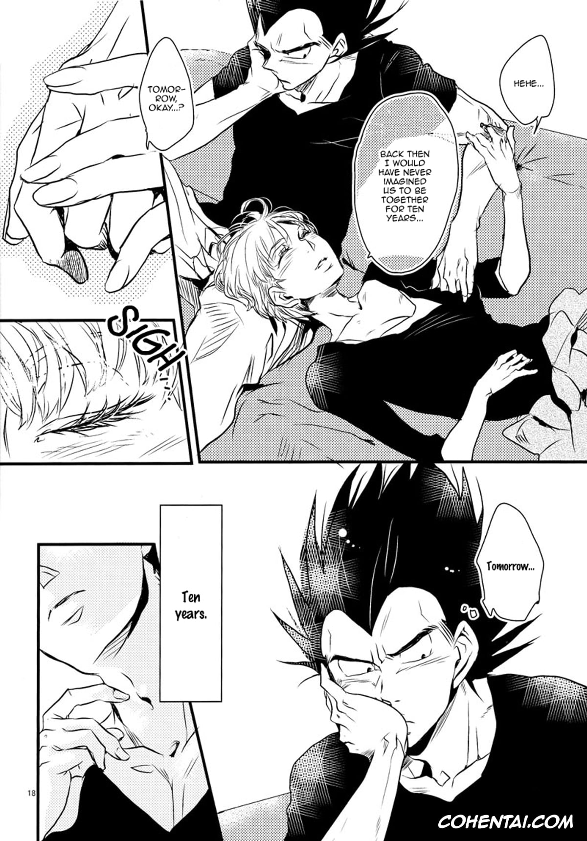 Dragon Ball hentai, Dragon Ball Z hentai, Bulma Briefs hentai, Vegeta hentai, Let’s hope for a sunny day. (Dragon Ball Z), pagina 18