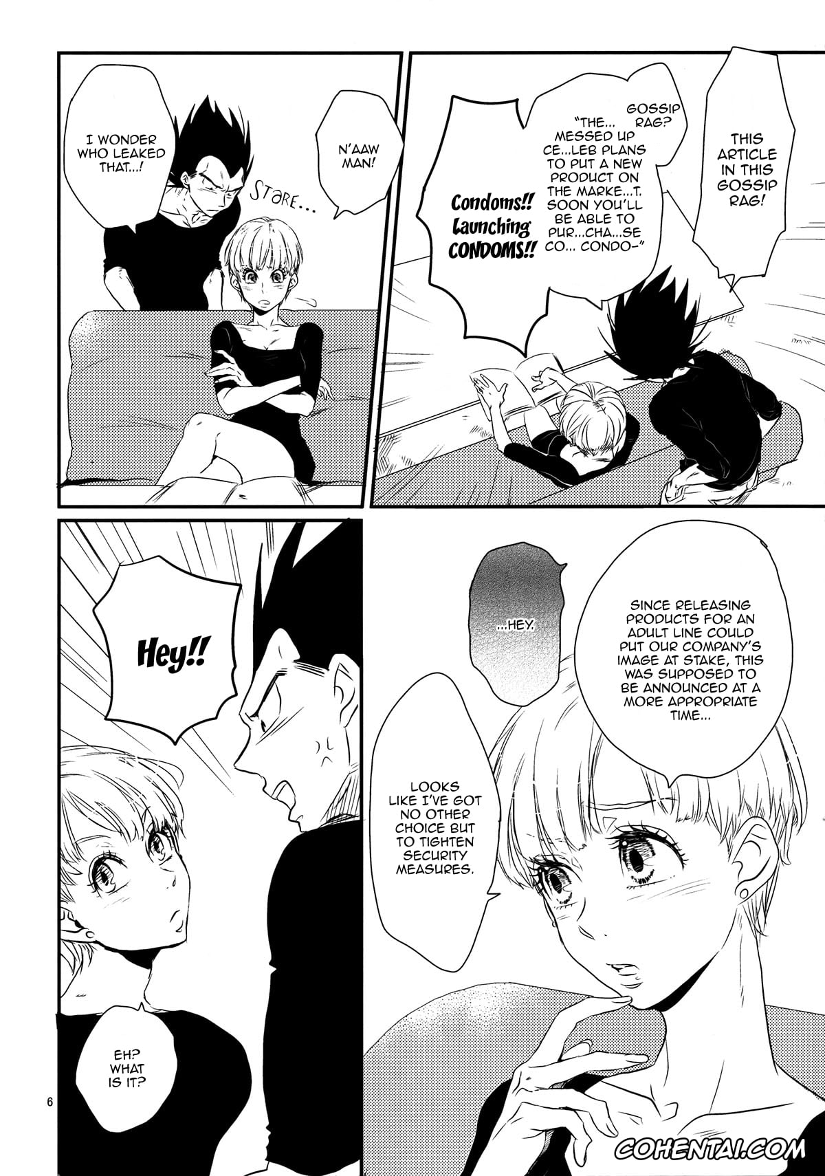Dragon Ball porno, Dragon Ball Z porno, Bulma Briefs porno, Vegeta porno, GOSSIPS (Dragon Ball Z), pagina 5