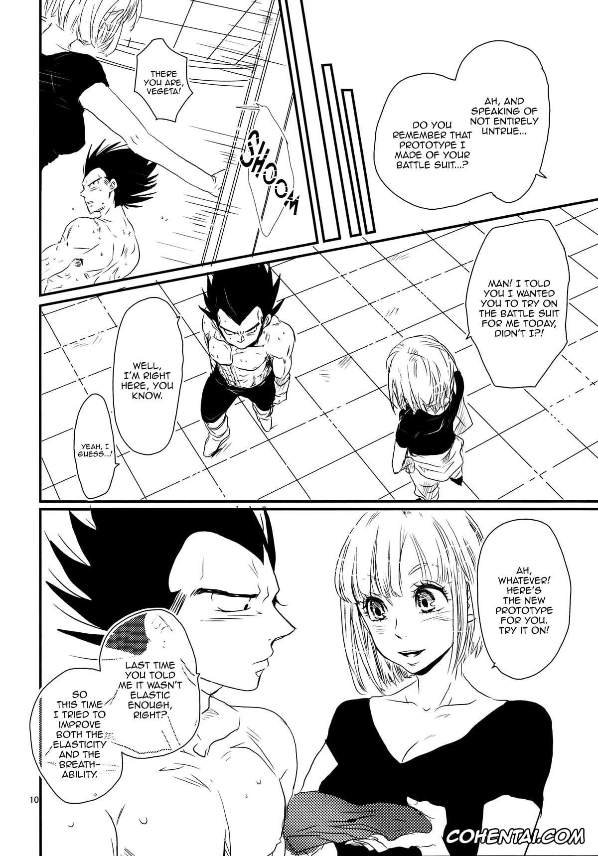 Dragon Ball hentai, Dragon Ball Z hentai, Bulma Briefs hentai, Vegeta hentai, GOSSIPS (Dragon Ball Z), pagina 9