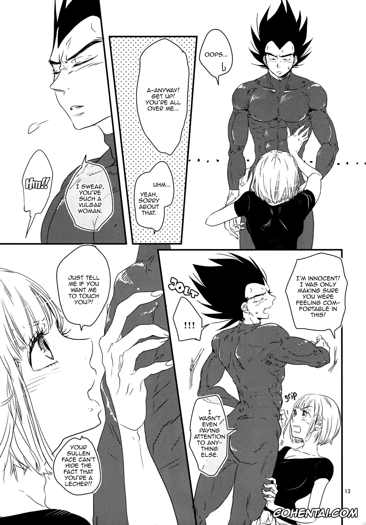 Dragon Ball hentai, Dragon Ball Z hentai, Bulma Briefs hentai, Vegeta hentai, GOSSIPS (Dragon Ball Z), pagina 12