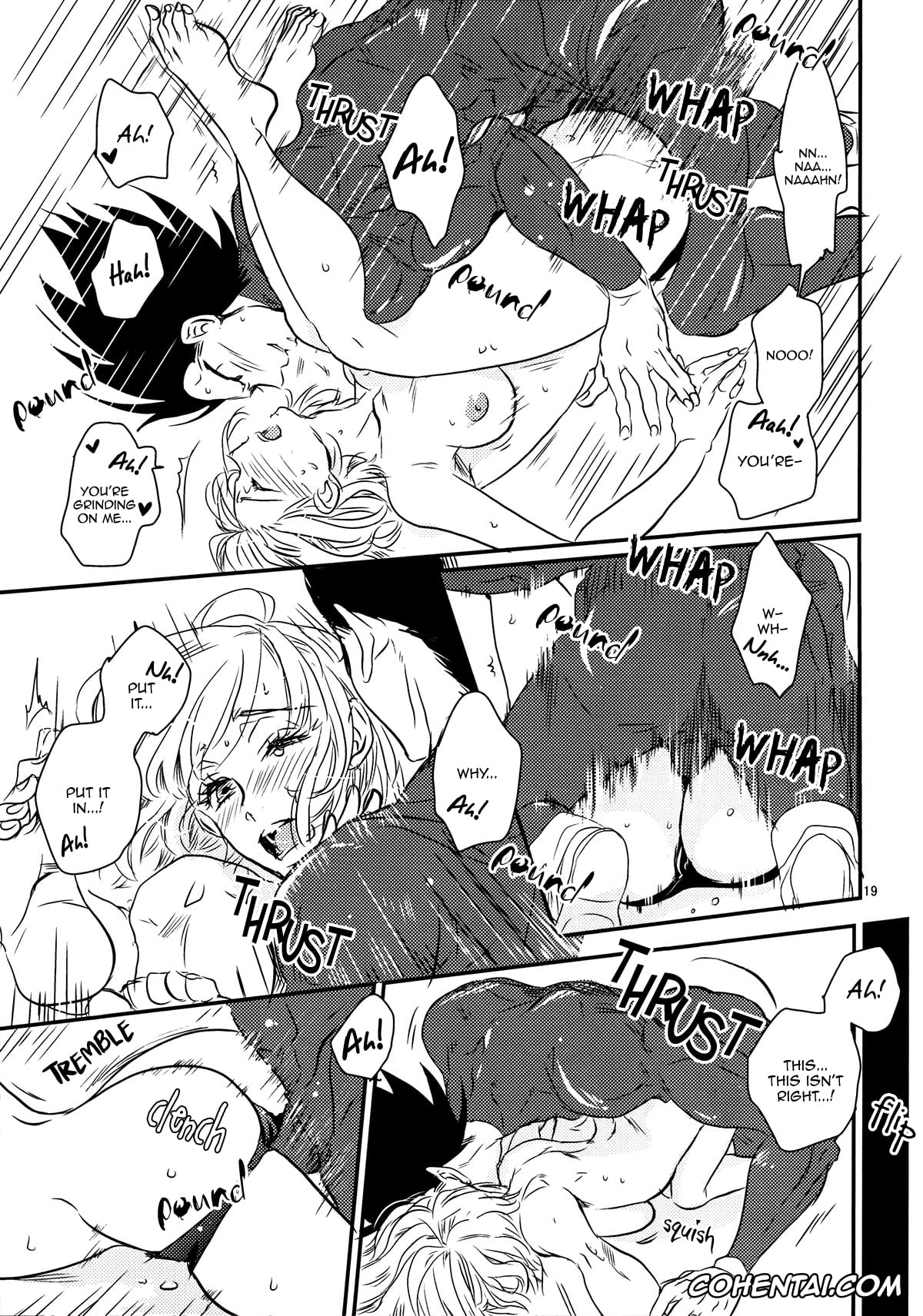 Dragon Ball hentai, Dragon Ball Z hentai, Bulma Briefs hentai, Vegeta hentai, GOSSIPS (Dragon Ball Z), pagina 18