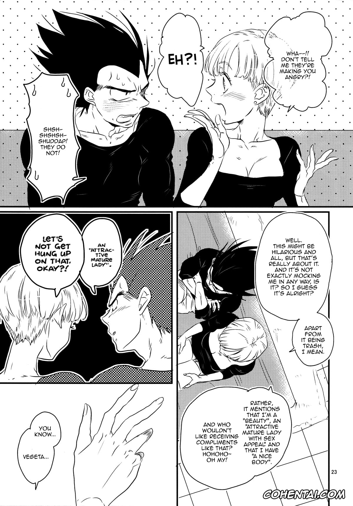 Dragon Ball xxx, Dragon Ball Z xxx, Bulma Briefs xxx, Vegeta xxx, GOSSIPS (Dragon Ball Z), pagina 22