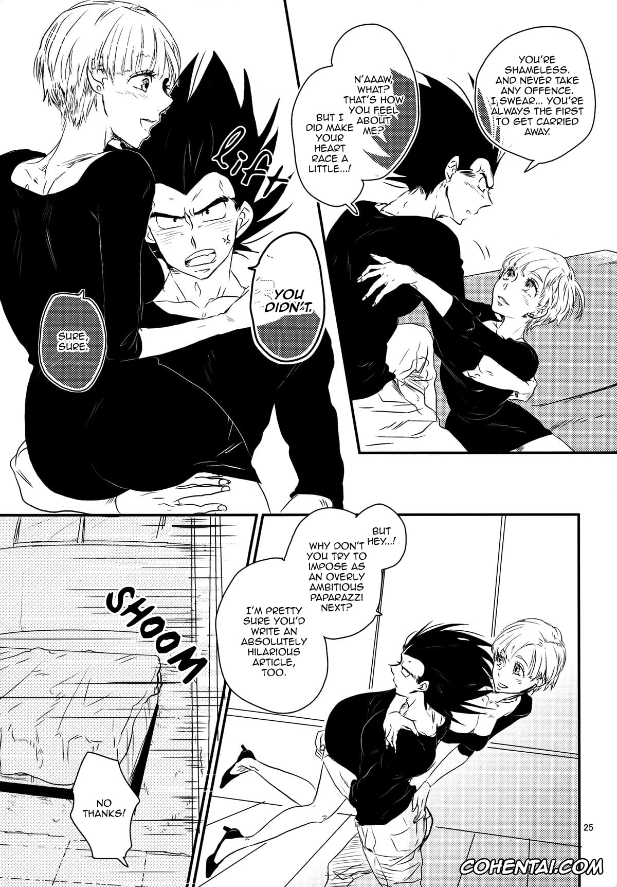 Dragon Ball hentai, Dragon Ball Z hentai, Bulma Briefs hentai, Vegeta hentai, GOSSIPS (Dragon Ball Z), pagina 24