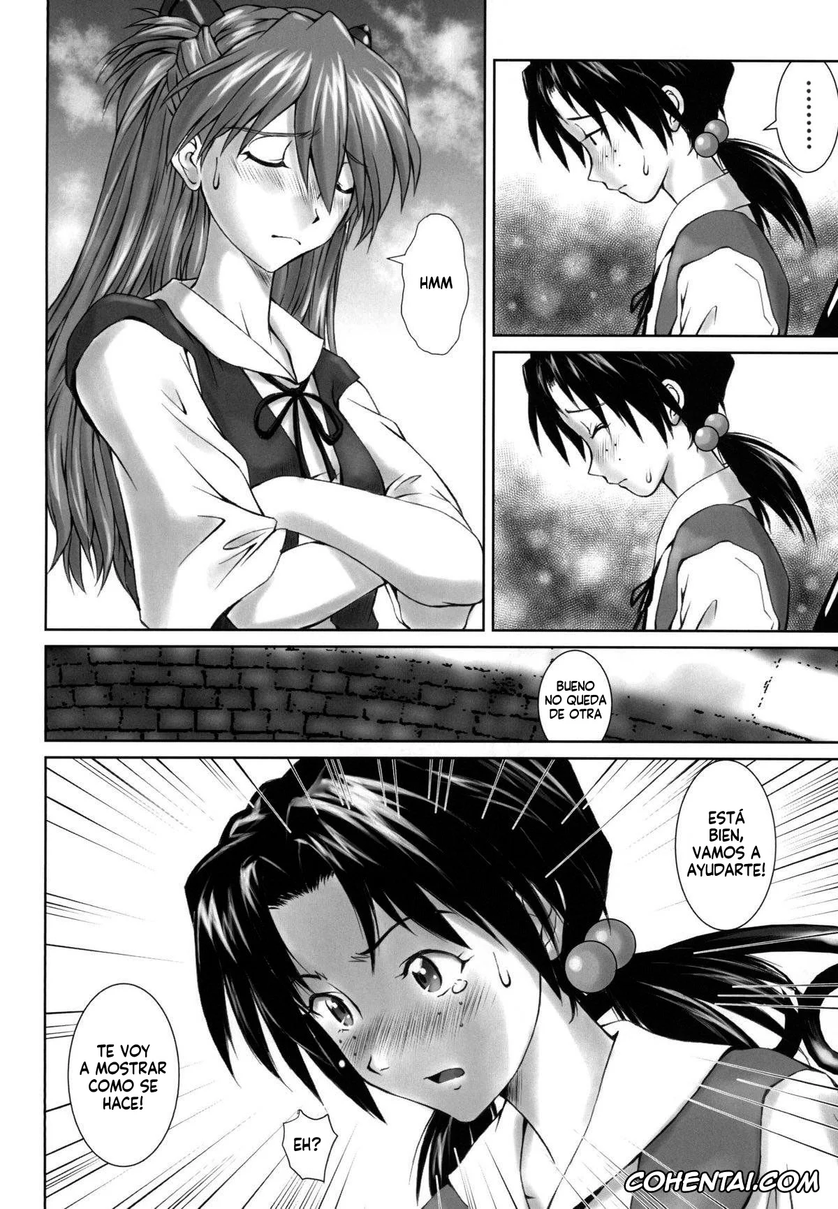 Neon Genesis Evangelion xxx, Asuka Langley Soryu xxx, Hikari Horaki xxx, Shinji Ikari xxx, Let’s share it (Neon Genesis Evangelion), pagina 7