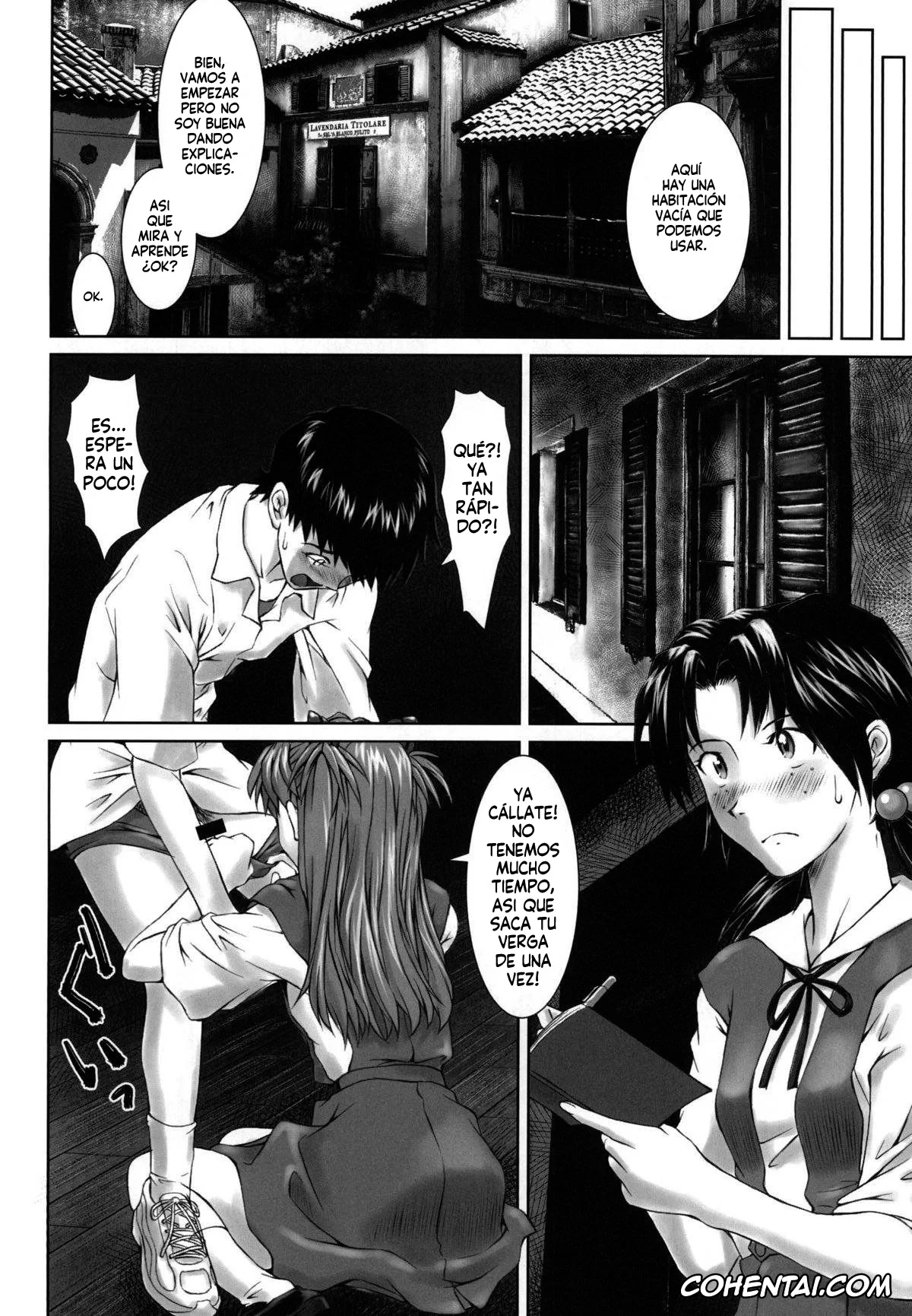 Neon Genesis Evangelion hentai, Asuka Langley Soryu hentai, Hikari Horaki hentai, Shinji Ikari hentai, Let’s share it (Neon Genesis Evangelion), pagina 9