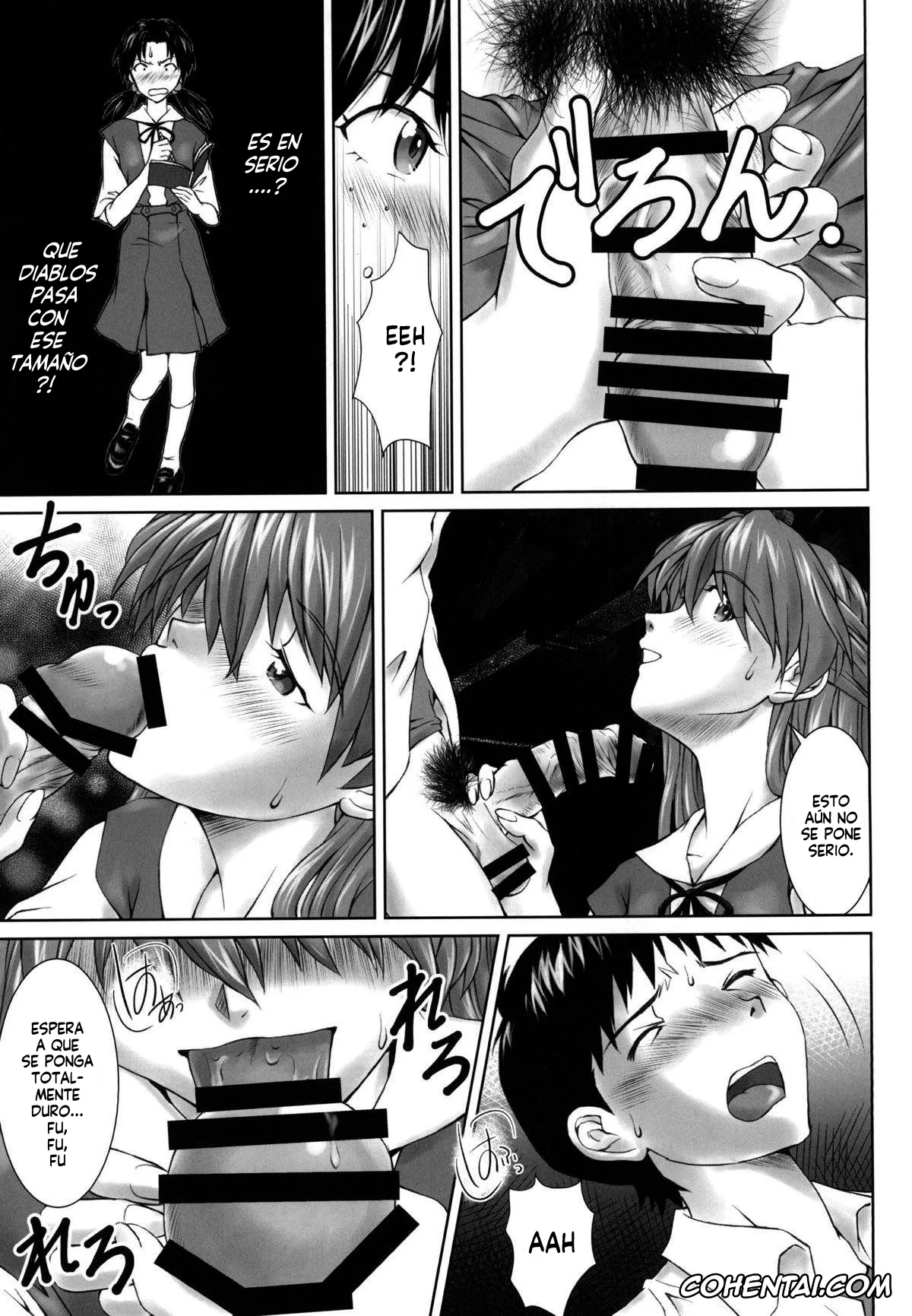 Neon Genesis Evangelion xxx, Asuka Langley Soryu xxx, Hikari Horaki xxx, Shinji Ikari xxx, Let’s share it (Neon Genesis Evangelion), pagina 10