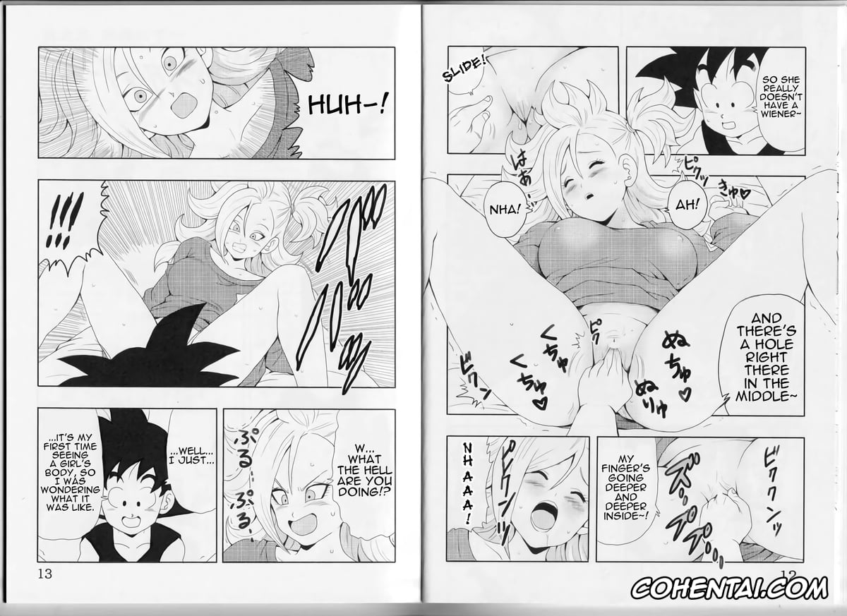 Dragon Ball hentai, Android 21 hentai, Master Roshi hentai, Oolong hentai, Episode of Bulma – Android 21 Version (Dragon Ball), pagina 9