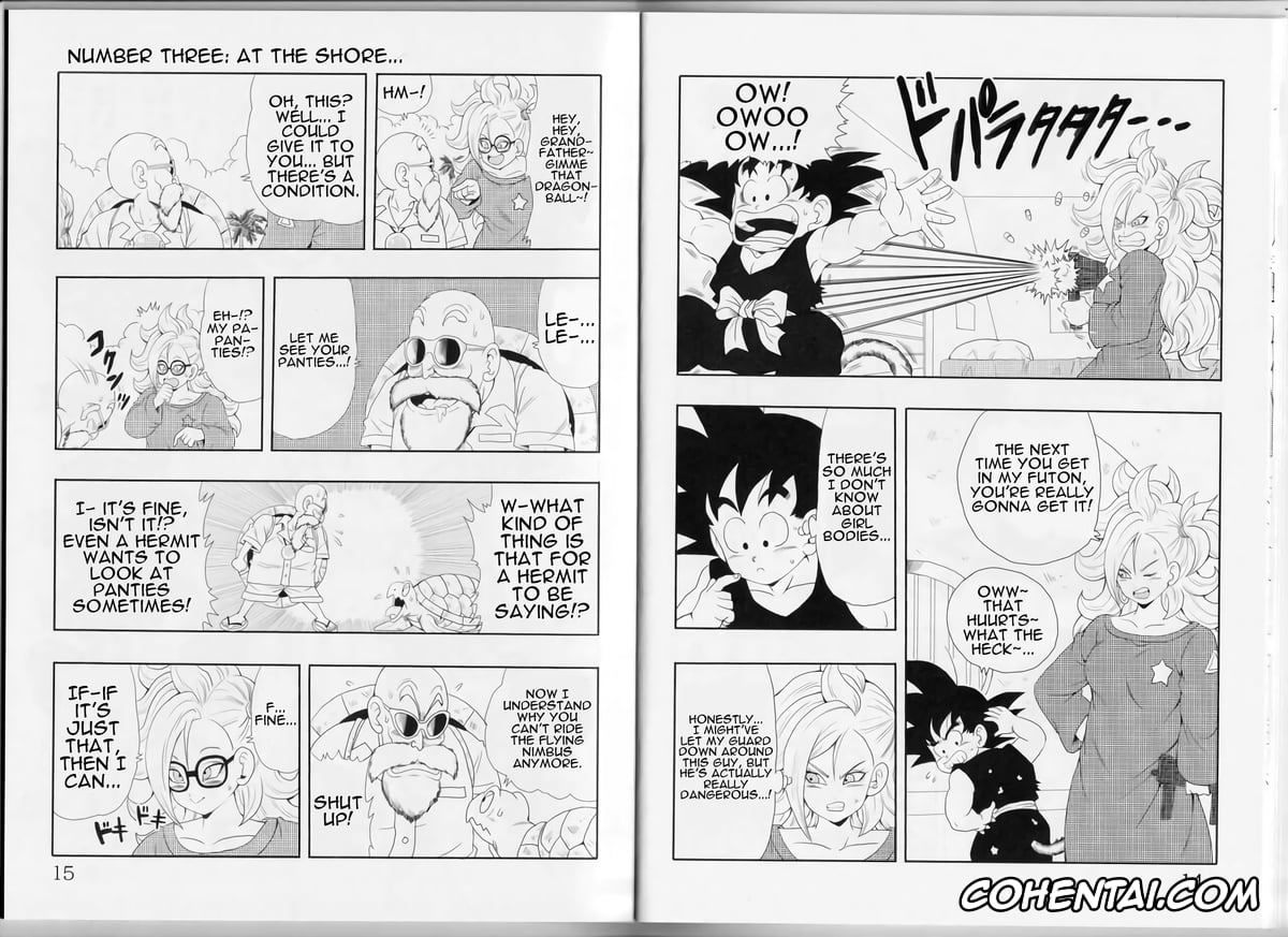 Dragon Ball xxx, Android 21 xxx, Master Roshi xxx, Oolong xxx, Episode of Bulma – Android 21 Version (Dragon Ball), pagina 10