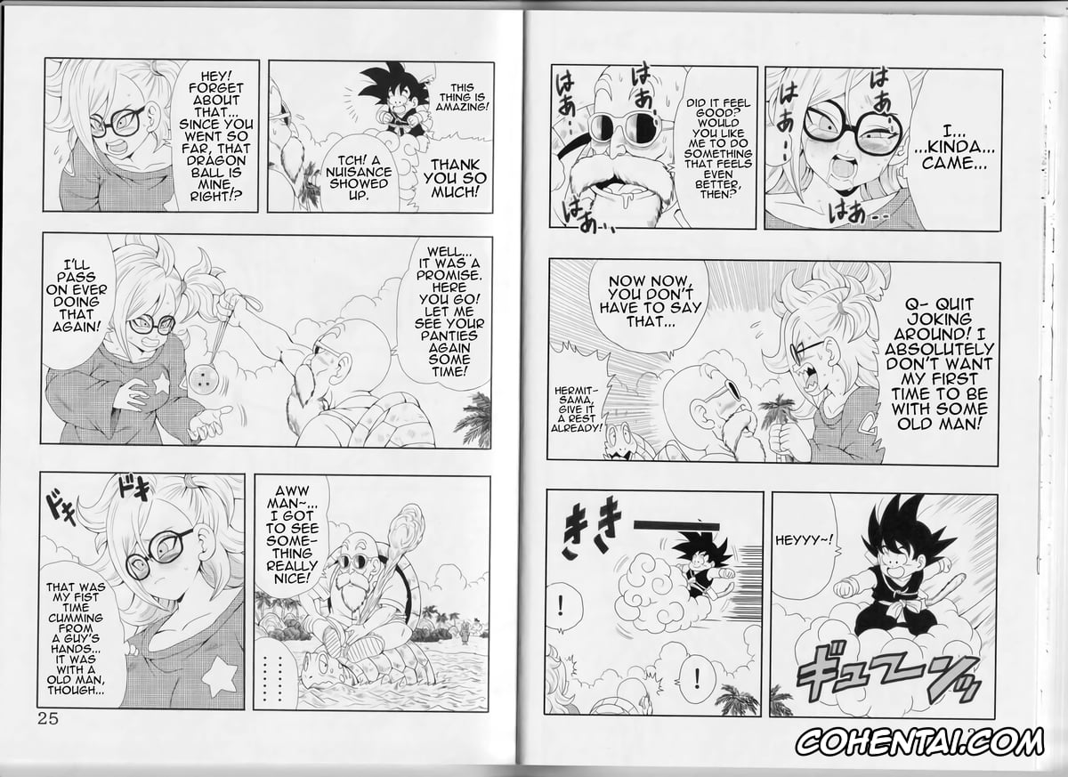 Dragon Ball hentai, Android 21 hentai, Master Roshi hentai, Oolong hentai, Episode of Bulma – Android 21 Version (Dragon Ball), pagina 15
