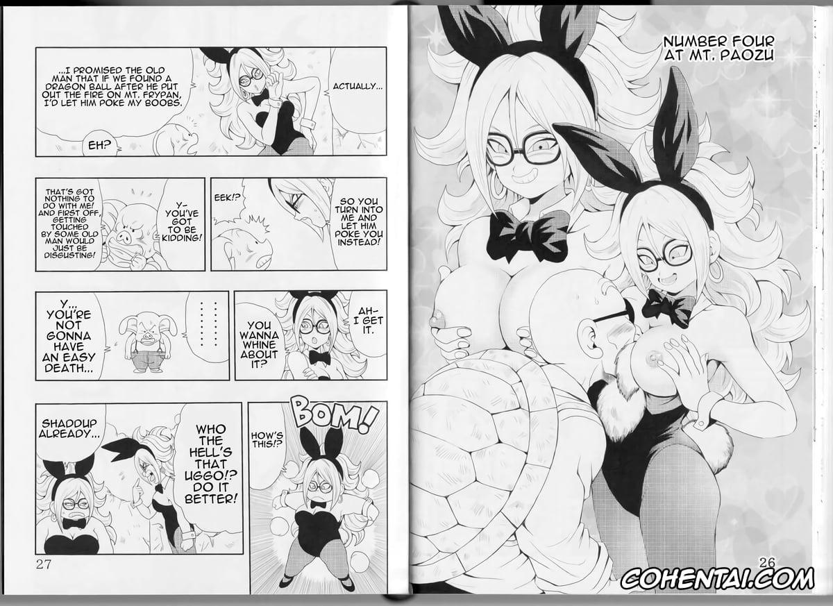 Dragon Ball xxx, Android 21 xxx, Master Roshi xxx, Oolong xxx, Episode of Bulma – Android 21 Version (Dragon Ball), pagina 16