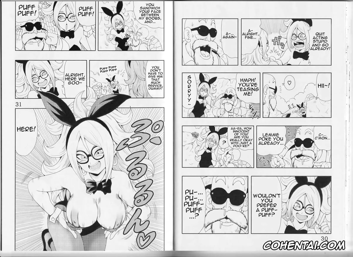 Dragon Ball hentai, Android 21 hentai, Master Roshi hentai, Oolong hentai, Episode of Bulma – Android 21 Version (Dragon Ball), pagina 18