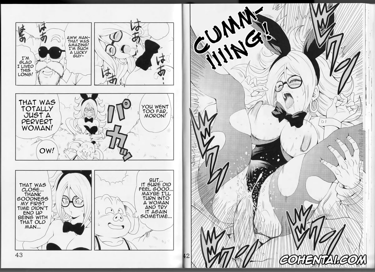 Dragon Ball xxx, Android 21 xxx, Master Roshi xxx, Oolong xxx, Episode of Bulma – Android 21 Version (Dragon Ball), pagina 25