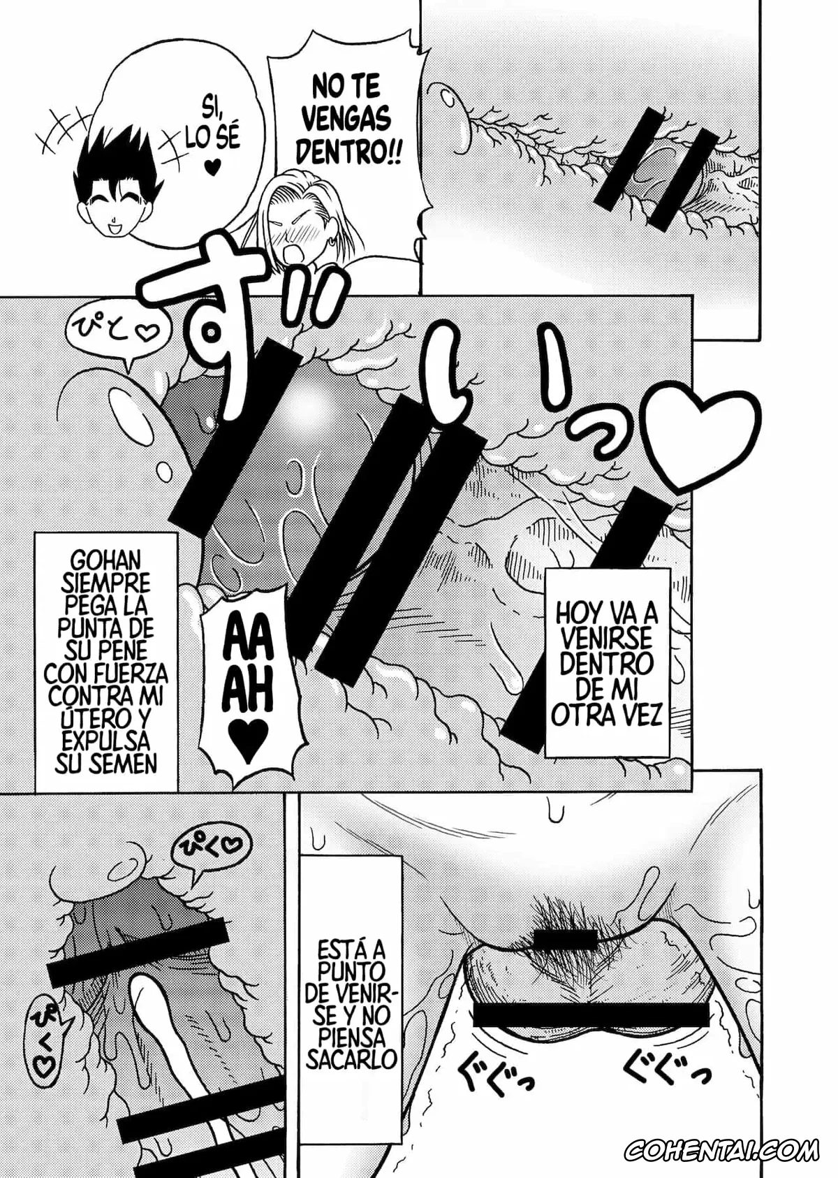 Dragon Ball Z porno, Android 18 porno, Son Gohan porno, 18-gou NTR Nakadashi on Parade 1-3 (Dragon Ball Z), pagina 38