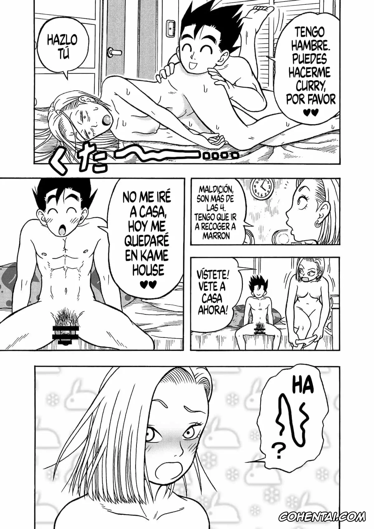 Dragon Ball Z hentai, Android 18 hentai, Son Gohan hentai, 18-gou NTR Nakadashi on Parade 1-3 (Dragon Ball Z), pagina 42