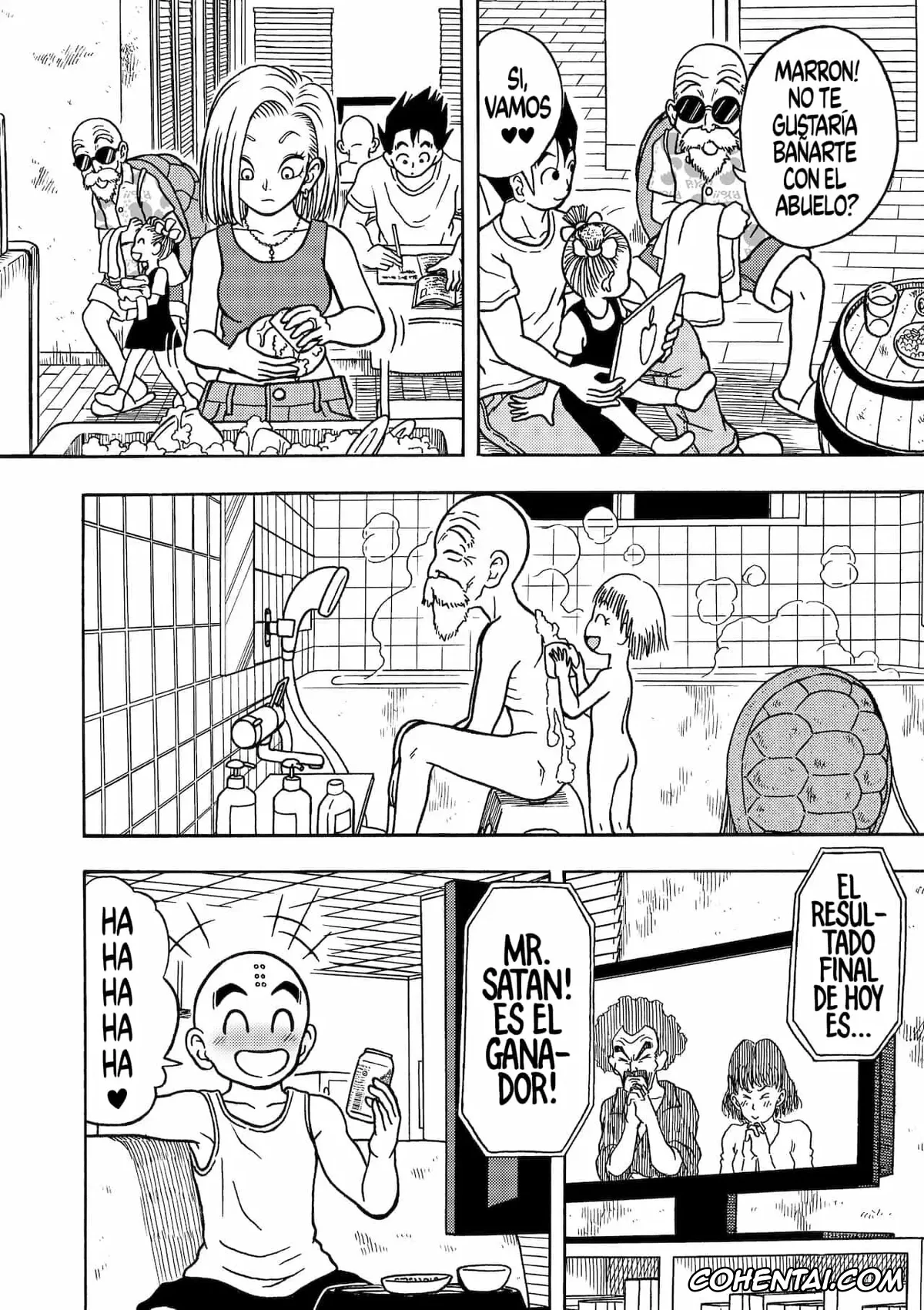 Dragon Ball Z hentai, Android 18 hentai, Son Gohan hentai, 18-gou NTR Nakadashi on Parade 1-3 (Dragon Ball Z), pagina 45