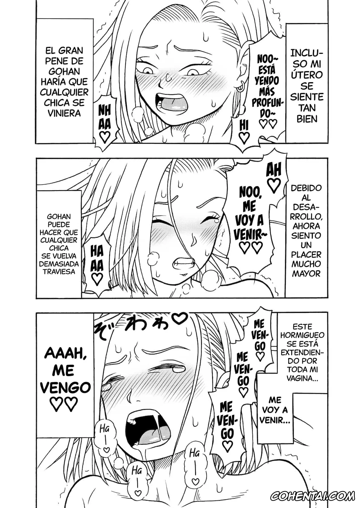 Dragon Ball Z porno, Android 18 porno, Son Gohan porno, 18-gou NTR Nakadashi on Parade 1-3 (Dragon Ball Z), pagina 80