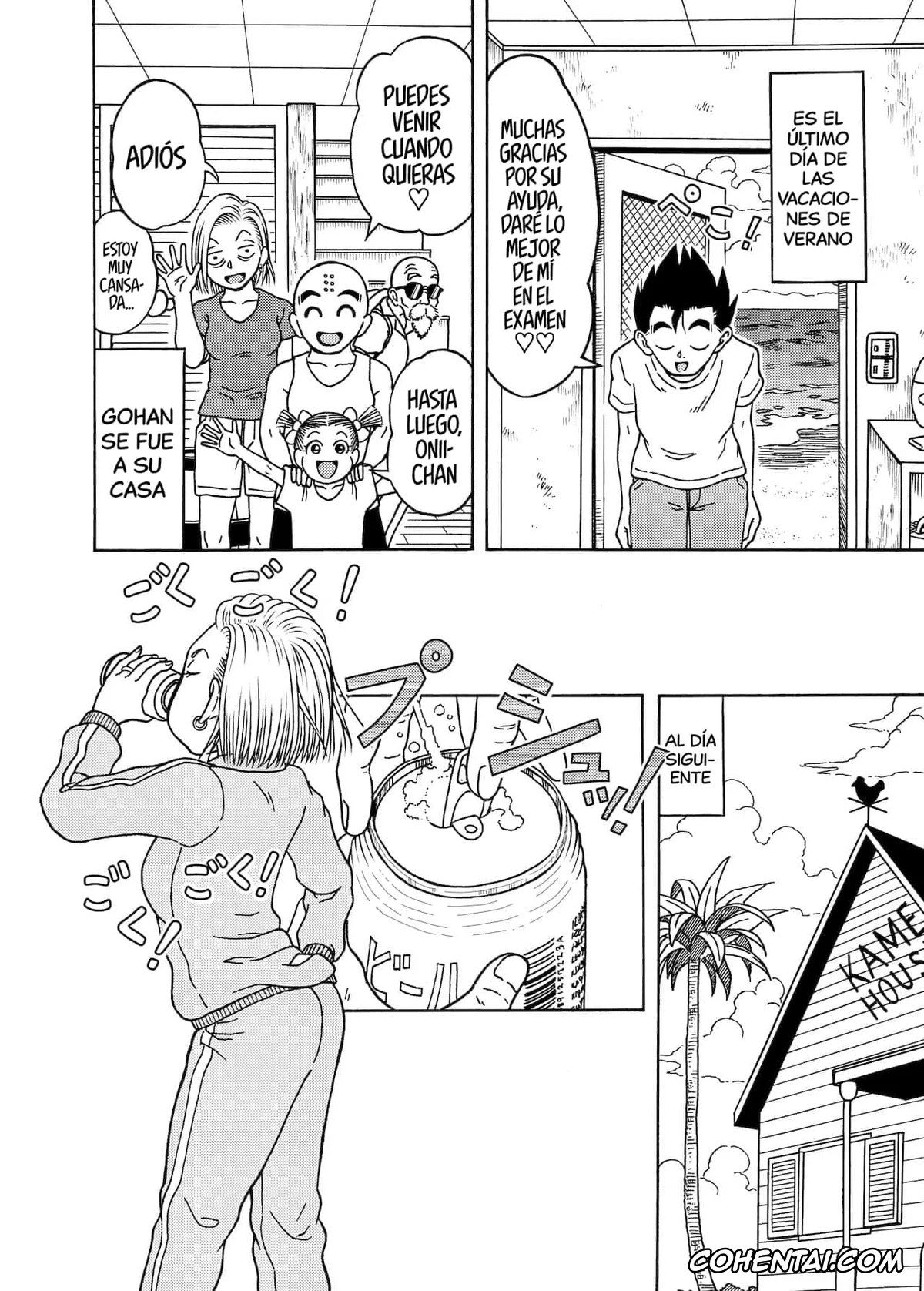 Dragon Ball Z hentai, Android 18 hentai, Son Gohan hentai, 18-gou NTR Nakadashi on Parade 1-3 (Dragon Ball Z), pagina 102