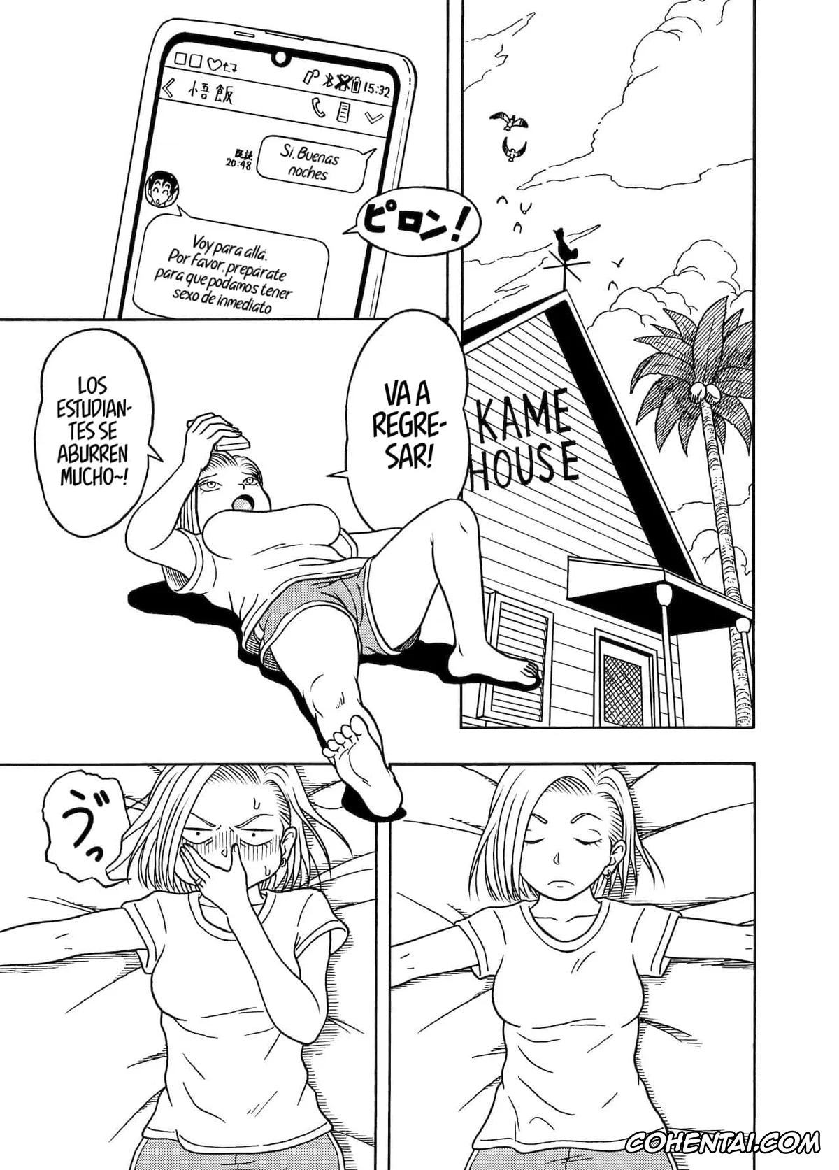 Dragon Ball Z hentai, Android 18 hentai, Son Gohan hentai, 18-gou NTR Nakadashi on Parade 1-3 (Dragon Ball Z), pagina 105