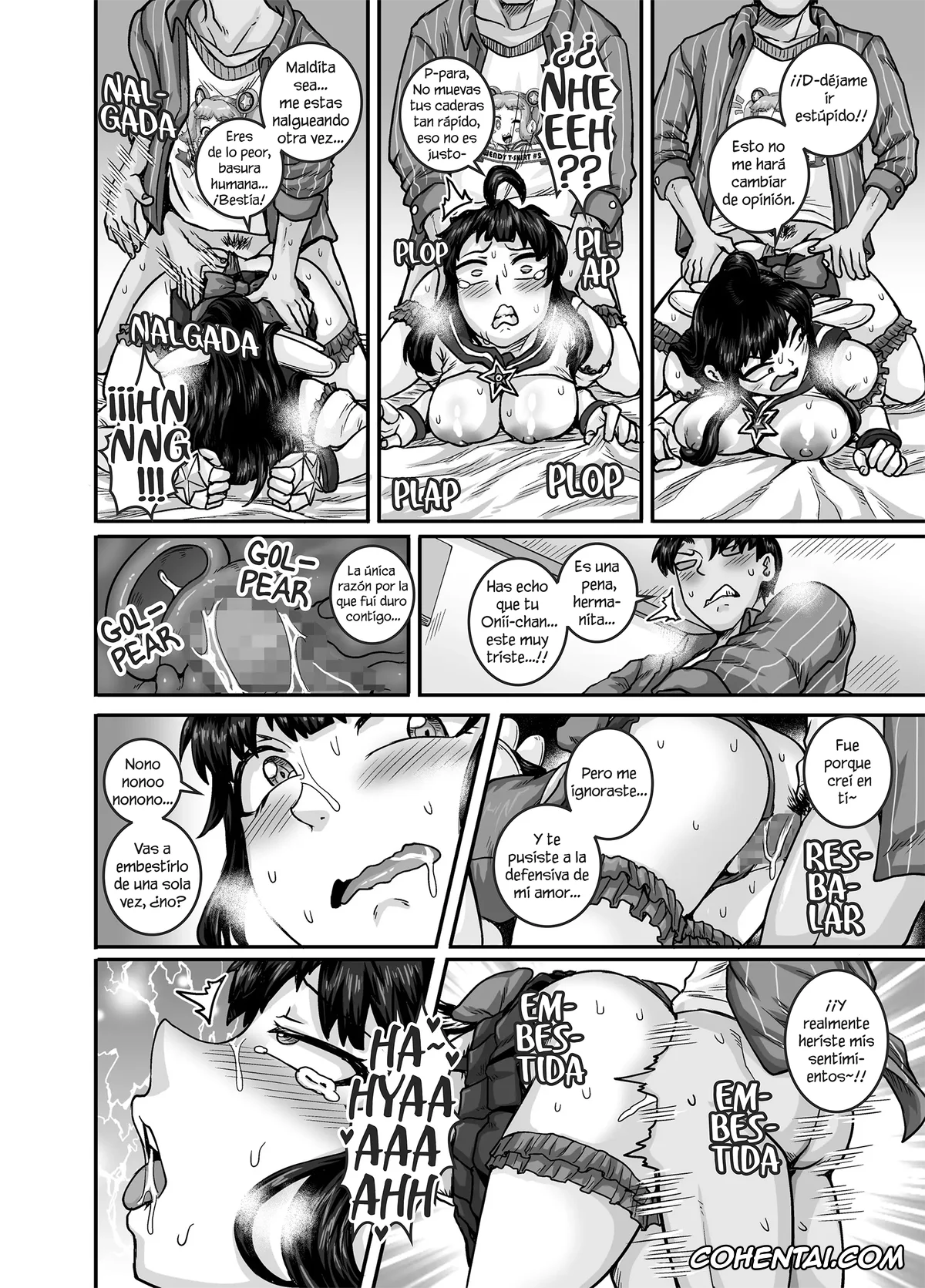 Original porno, Mukatsuku Imouto wa Chanto Shikaranakucha!! 2, pagina 38