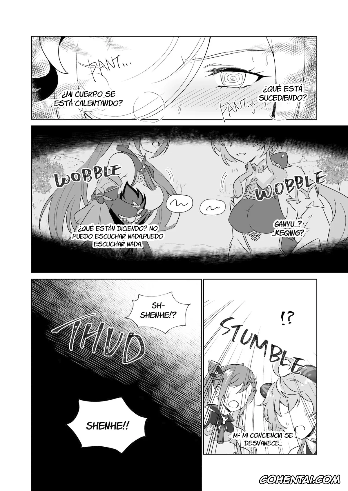 Genshin Impact xxx, Ganyu xxx, Keqing xxx, Shenhe xxx, Liyue-shiki Dousei Seikou Ryouhou (Genshin Impact), pagina 13