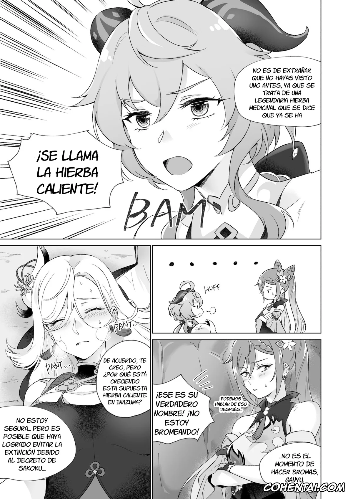 Genshin Impact xxx, Ganyu xxx, Keqing xxx, Shenhe xxx, Liyue-shiki Dousei Seikou Ryouhou (Genshin Impact), pagina 16