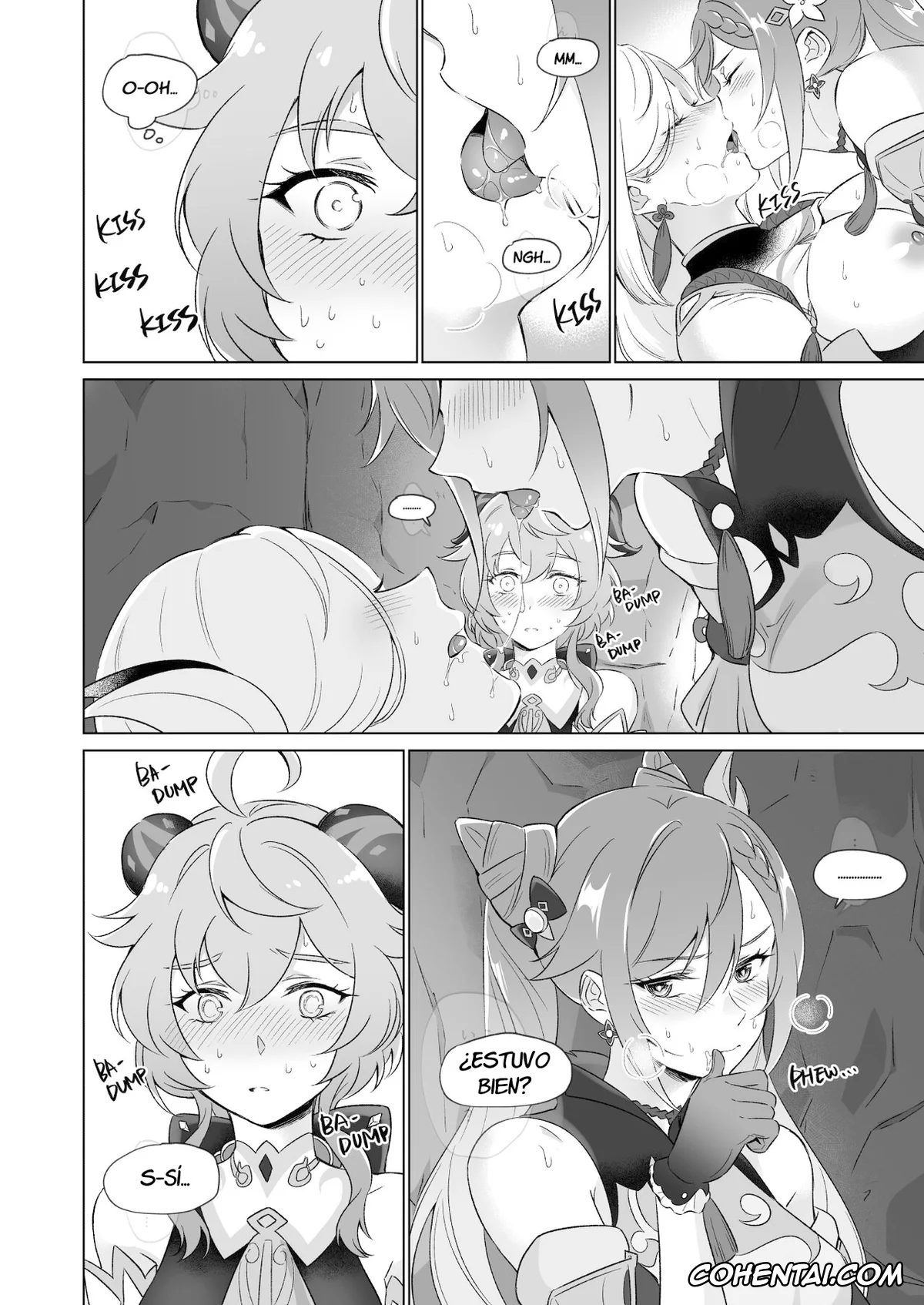 Genshin Impact xxx, Ganyu xxx, Keqing xxx, Shenhe xxx, Liyue-shiki Dousei Seikou Ryouhou (Genshin Impact), pagina 25