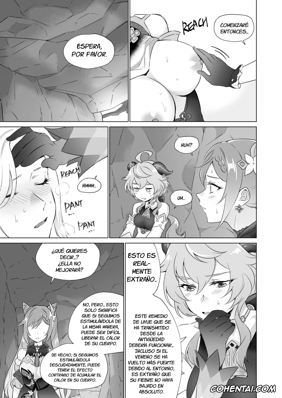 Genshin Impact porno, Ganyu porno, Keqing porno, Shenhe porno, Liyue-shiki Dousei Seikou Ryouhou (Genshin Impact), pagina 32