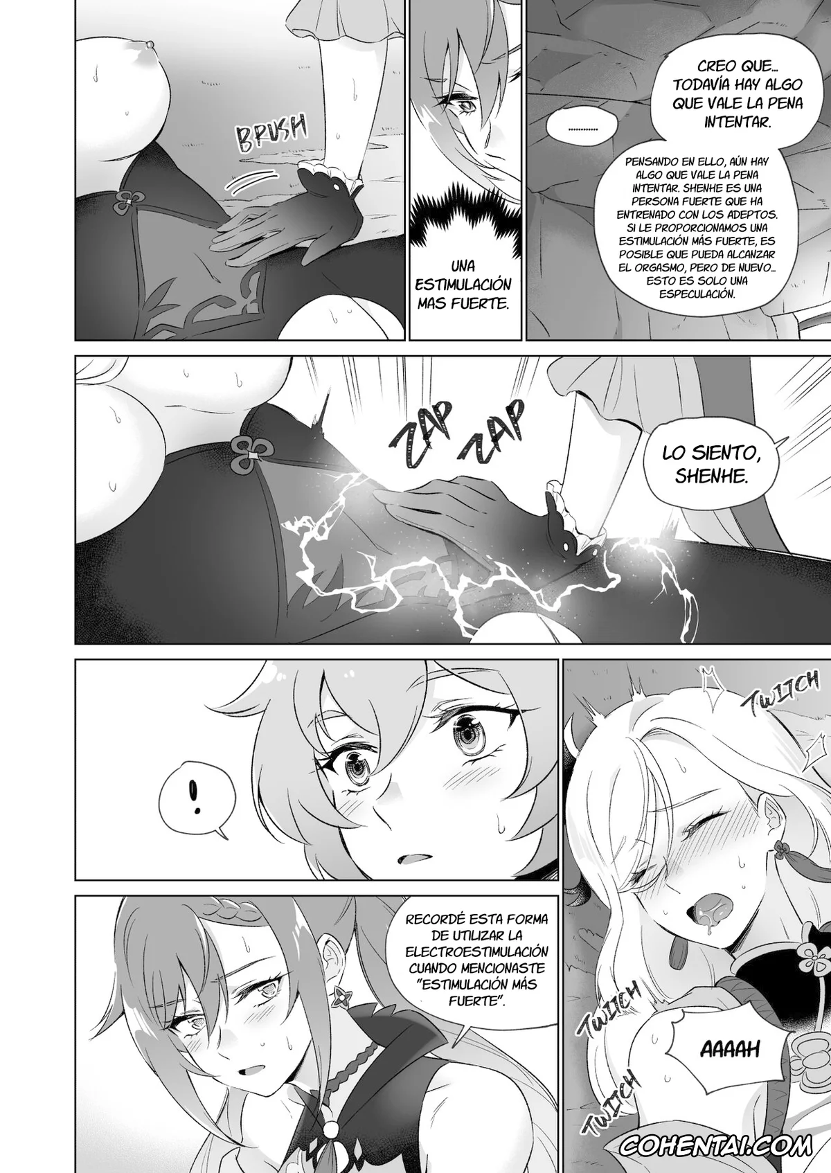 Genshin Impact hentai, Ganyu hentai, Keqing hentai, Shenhe hentai, Liyue-shiki Dousei Seikou Ryouhou (Genshin Impact), pagina 33