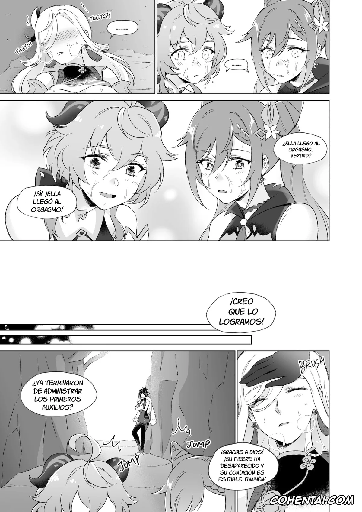 Genshin Impact hentai, Ganyu hentai, Keqing hentai, Shenhe hentai, Liyue-shiki Dousei Seikou Ryouhou (Genshin Impact), pagina 42