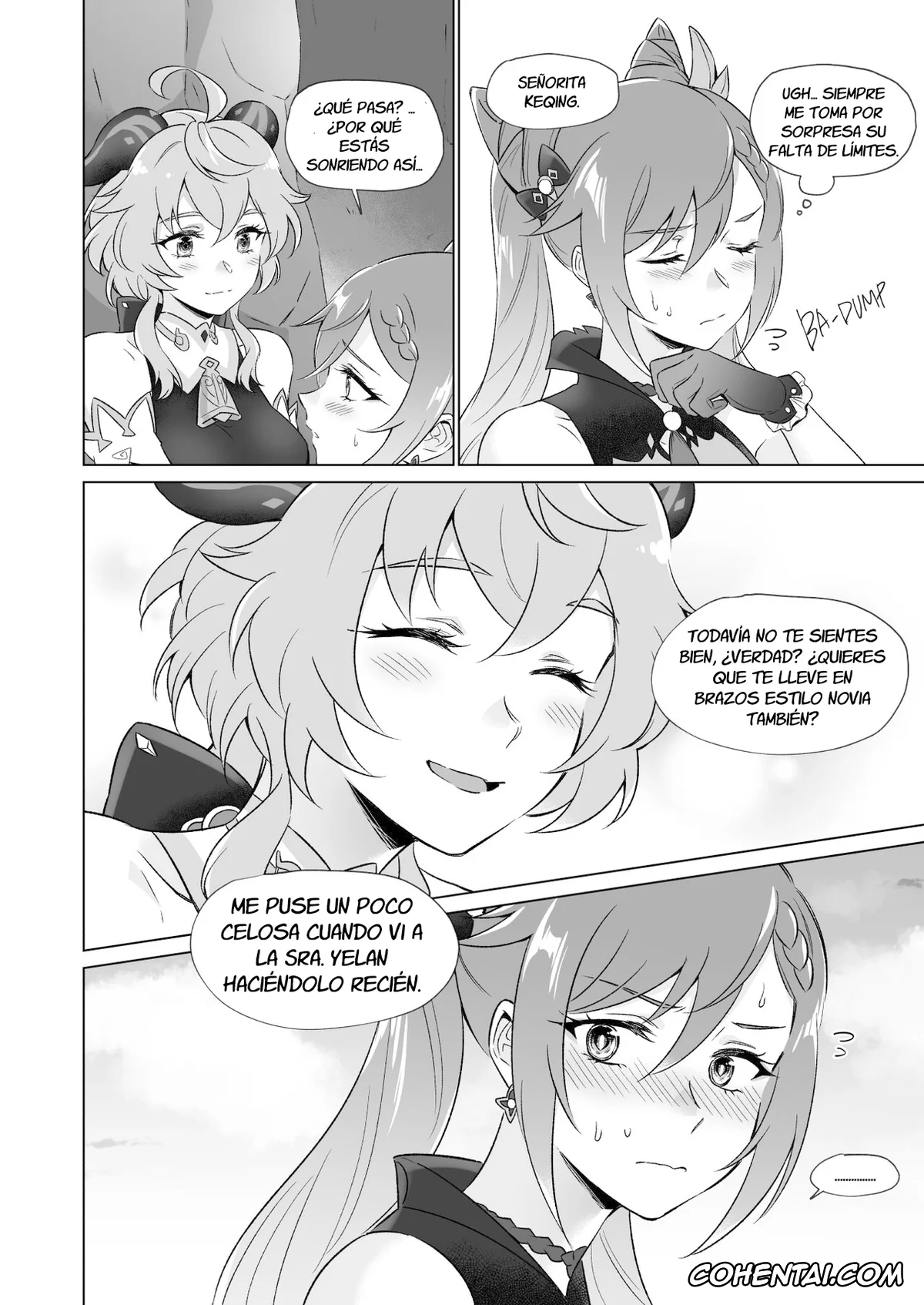 Genshin Impact hentai, Ganyu hentai, Keqing hentai, Shenhe hentai, Liyue-shiki Dousei Seikou Ryouhou (Genshin Impact), pagina 45