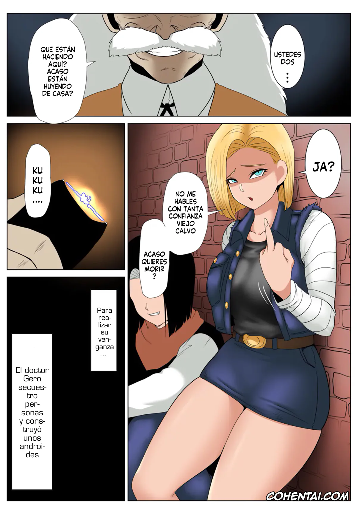 Dragon Ball hentai, Android 18 hentai, Dr. Gero hentai, Dragon Doll (Dragon Ball Z), pagina 3