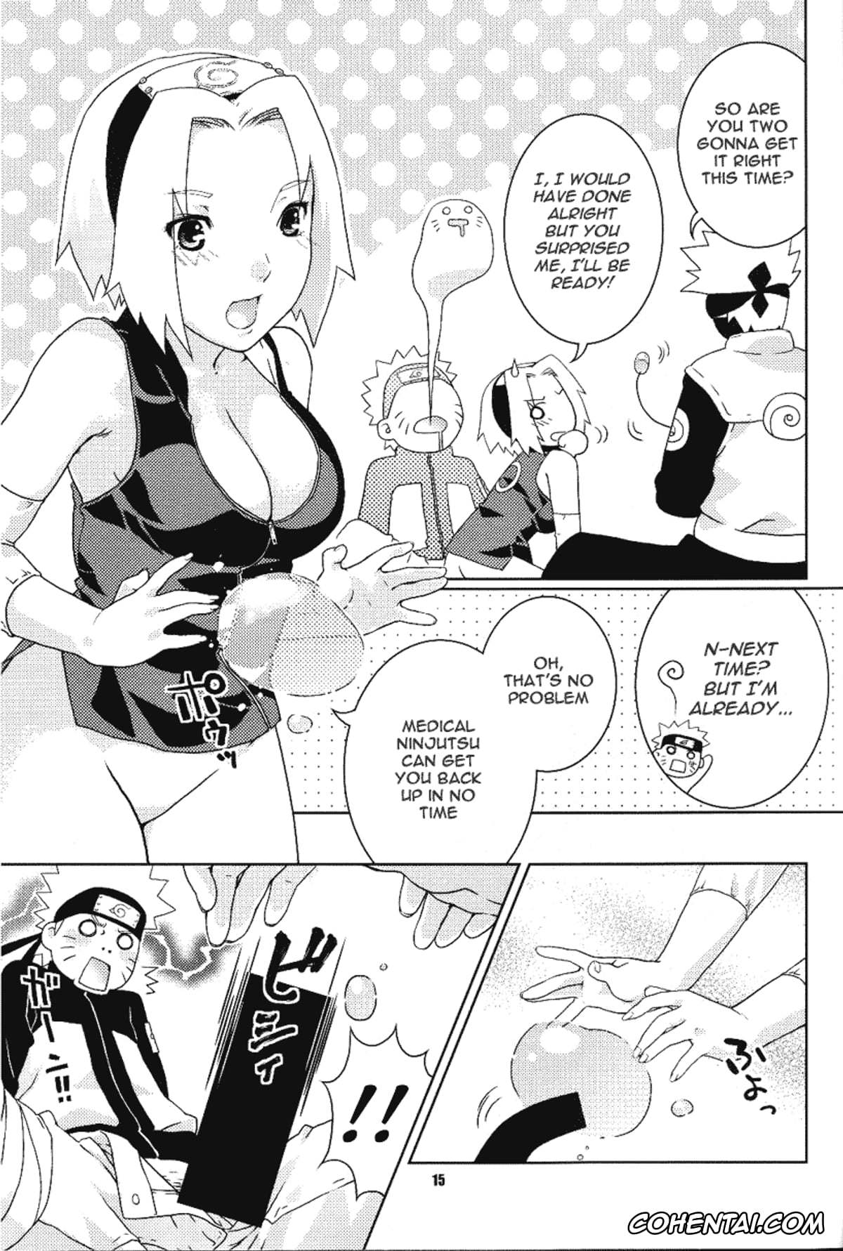 NARUTO xxx, Kakashi Hatake xxx, Naruto Uzumaki xxx, Sakura Haruno xxx, Kanhi Zakura (Naruto), pagina 13