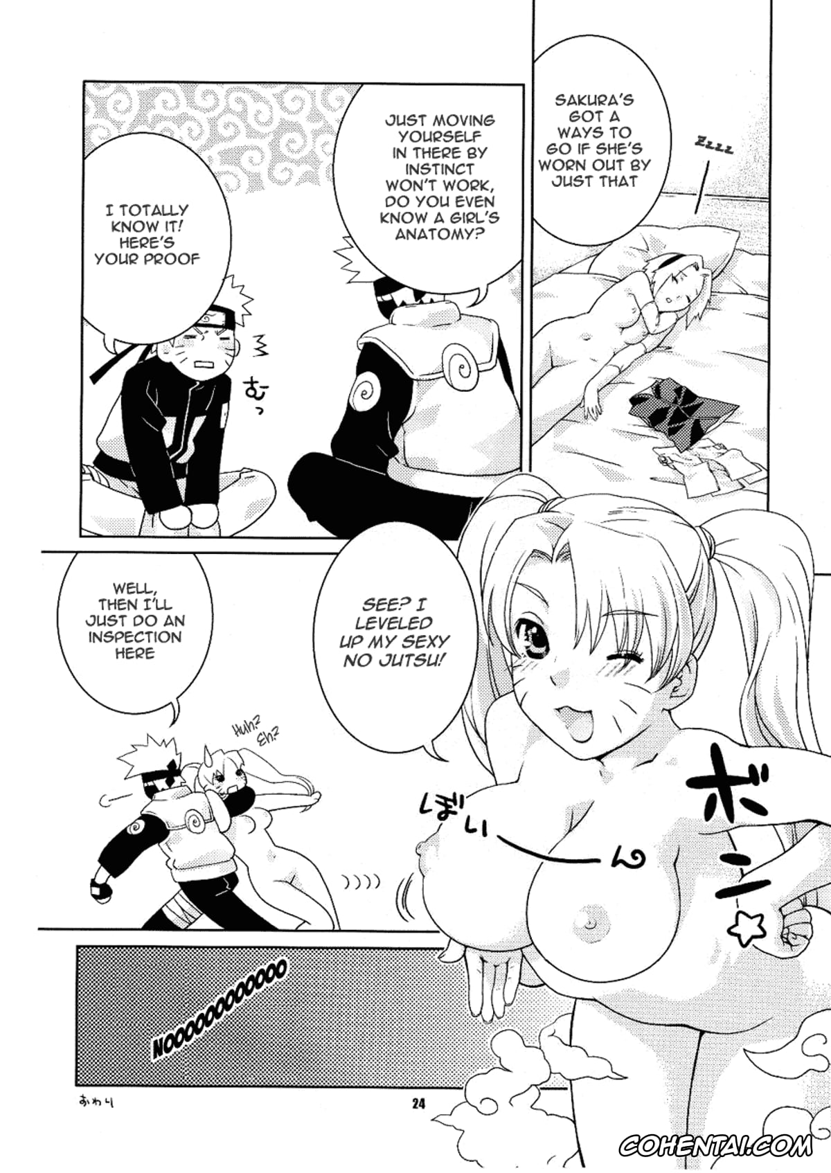 NARUTO xxx, Kakashi Hatake xxx, Naruto Uzumaki xxx, Sakura Haruno xxx, Kanhi Zakura (Naruto), pagina 22